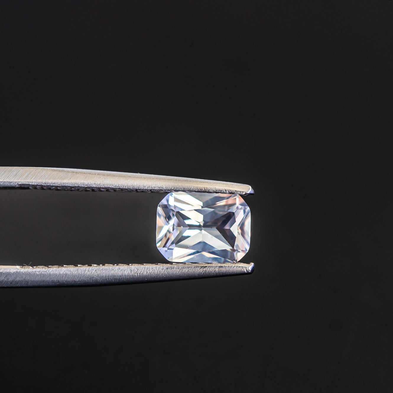 Nanosital #A-144 Ice Blue Octagon 12*10 mm, 8*6 mm