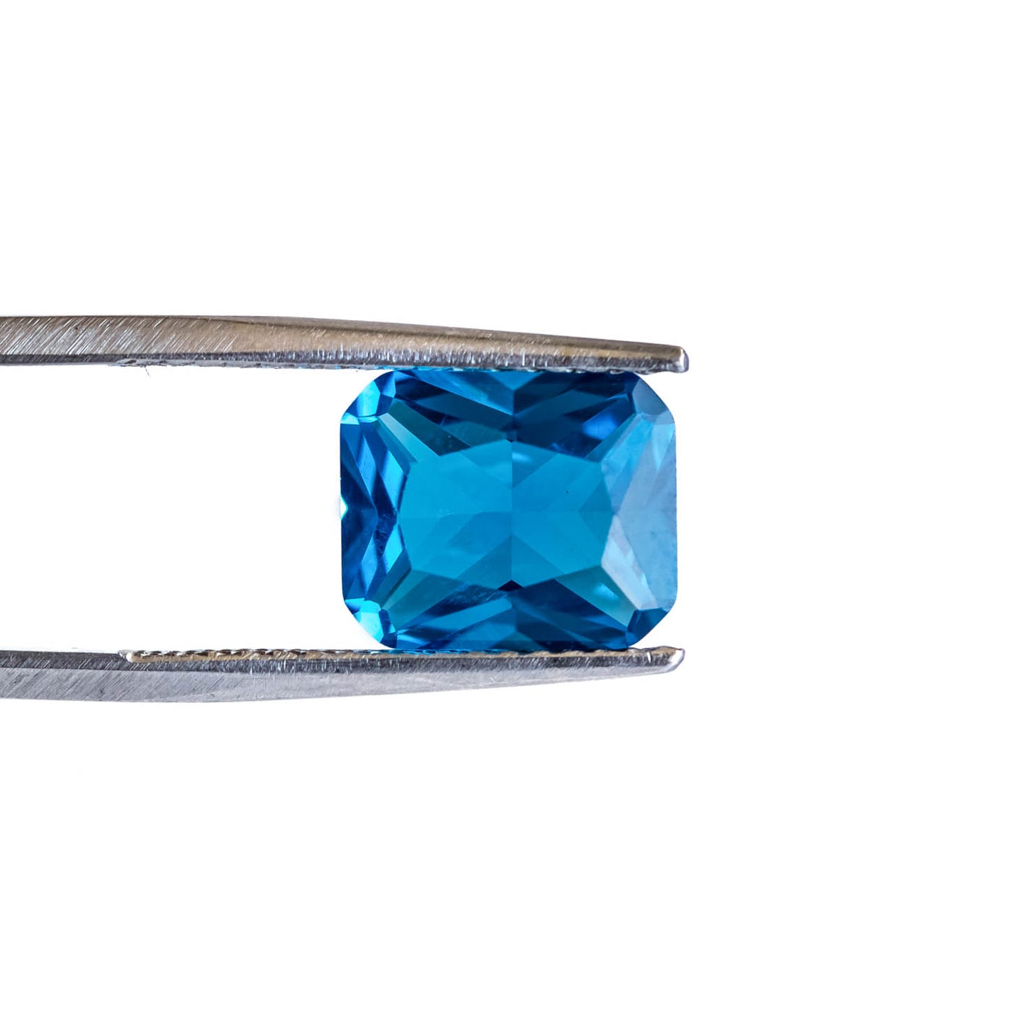 Nanosital #E-257 Topaz Swiss Extra Octagon 12*10 mm, 8*6 mm