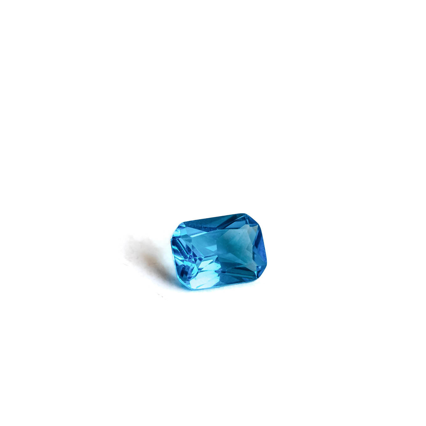 Nanosital #E-257 Topaz Swiss Extra Octagon 12*10 mm, 8*6 mm