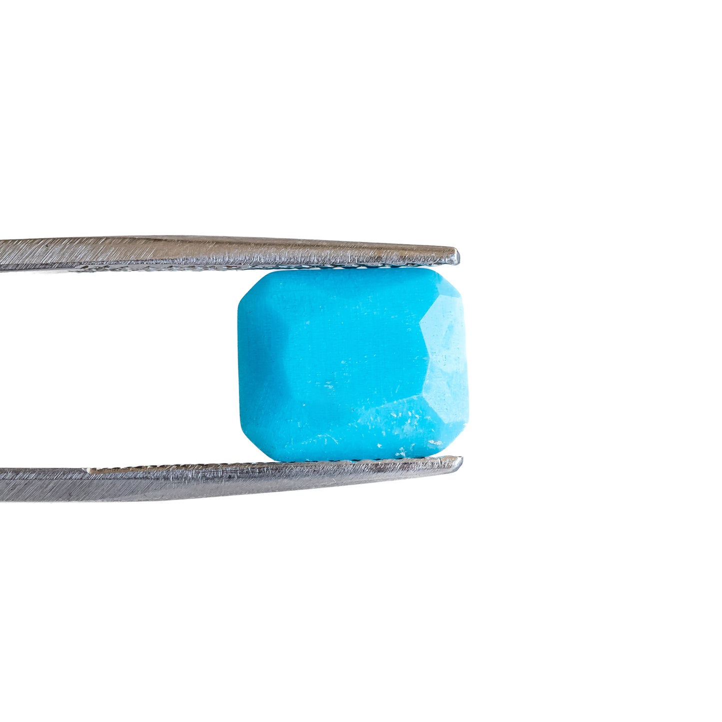 Nanosital #0003/1 Light Turquoise Octagon 12*10 mm, 8*6 mm
