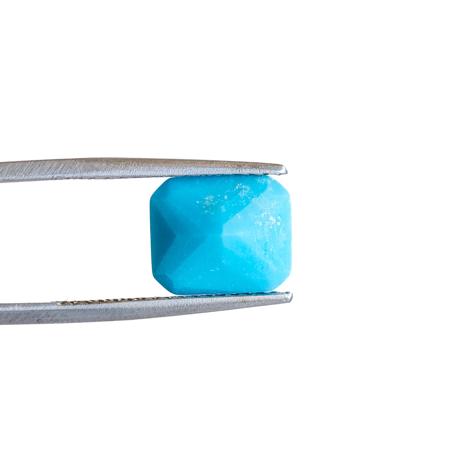 Nanosital #0003/1 Light Turquoise Octagon 12*10 mm, 8*6 mm
