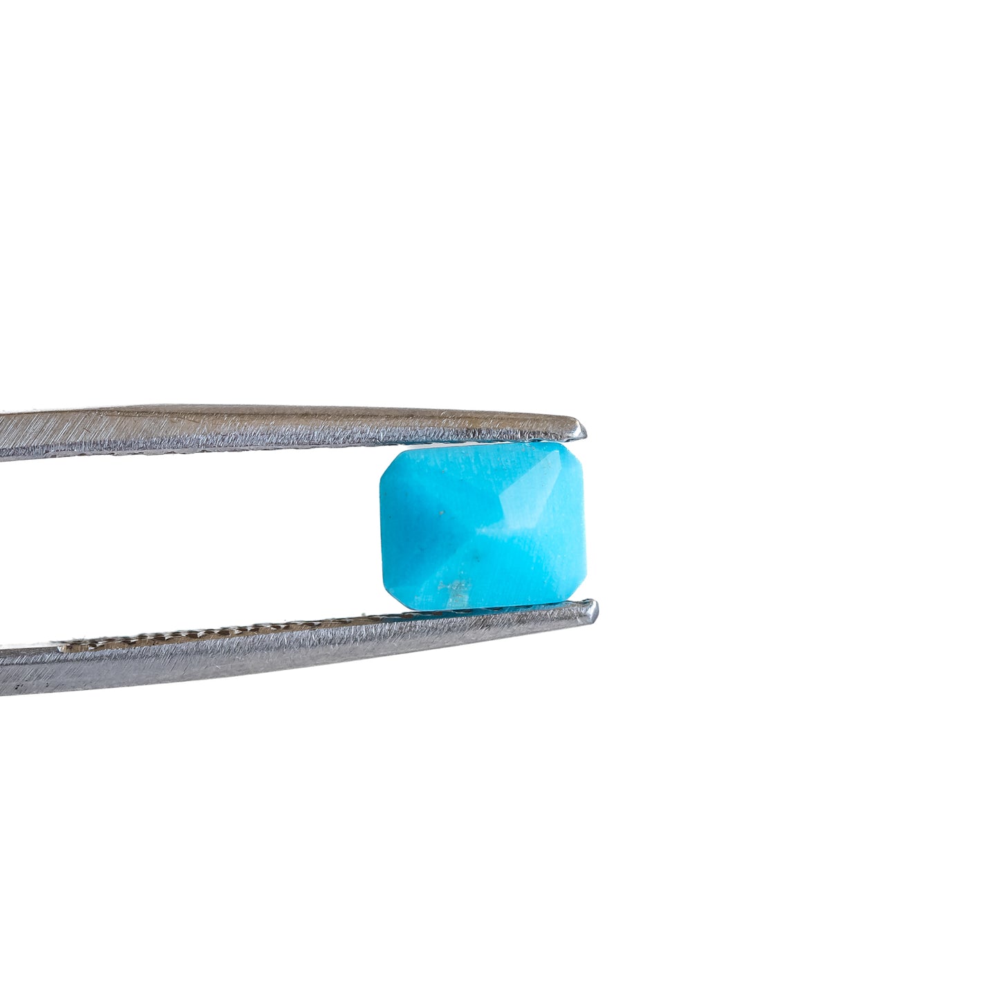 Nanosital #0003/1 Light Turquoise Octagon 12*10 mm, 8*6 mm