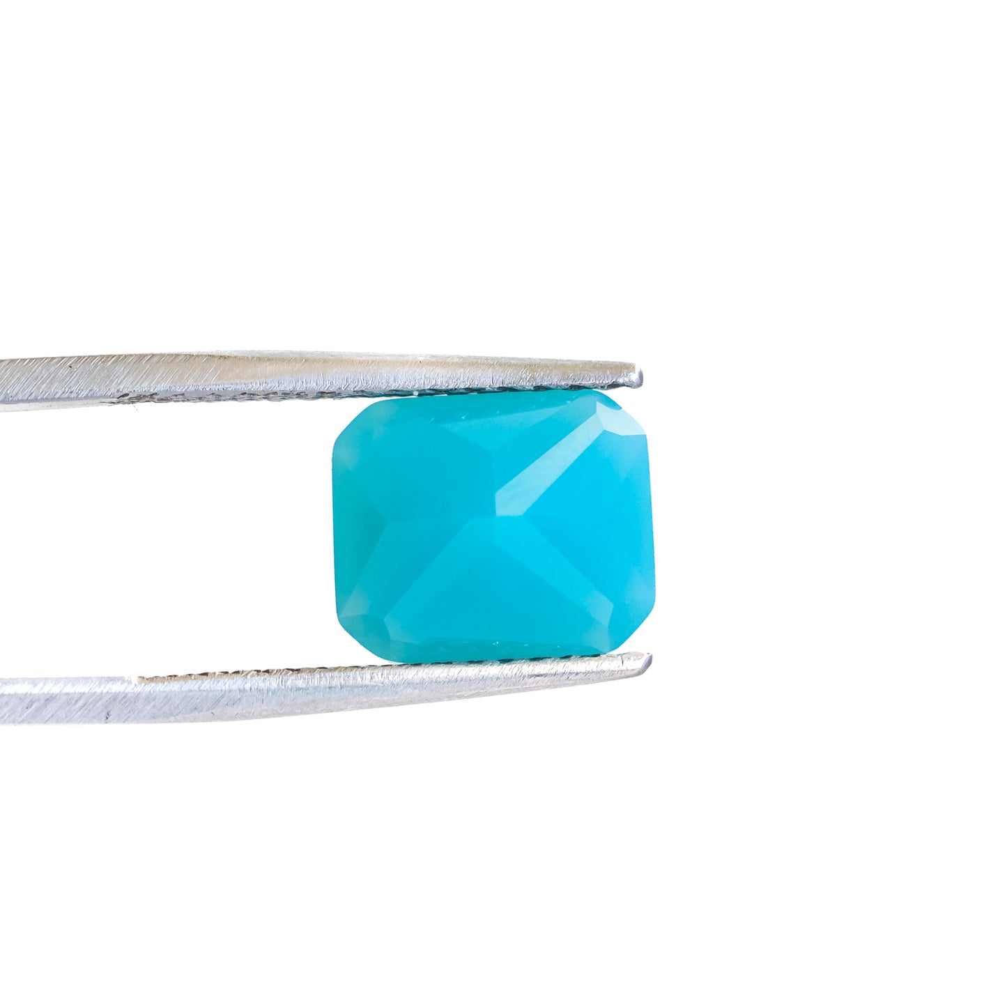 Nanosital #E-253 Blue Lagoon Octagon 12*10 mm, 8*6 mm