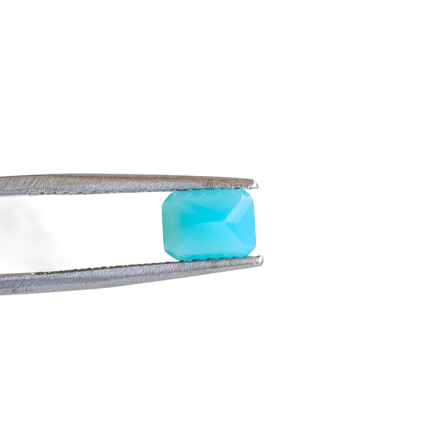 Nanosital #E-253 Blue Lagoon Octagon 12*10 mm, 8*6 mm