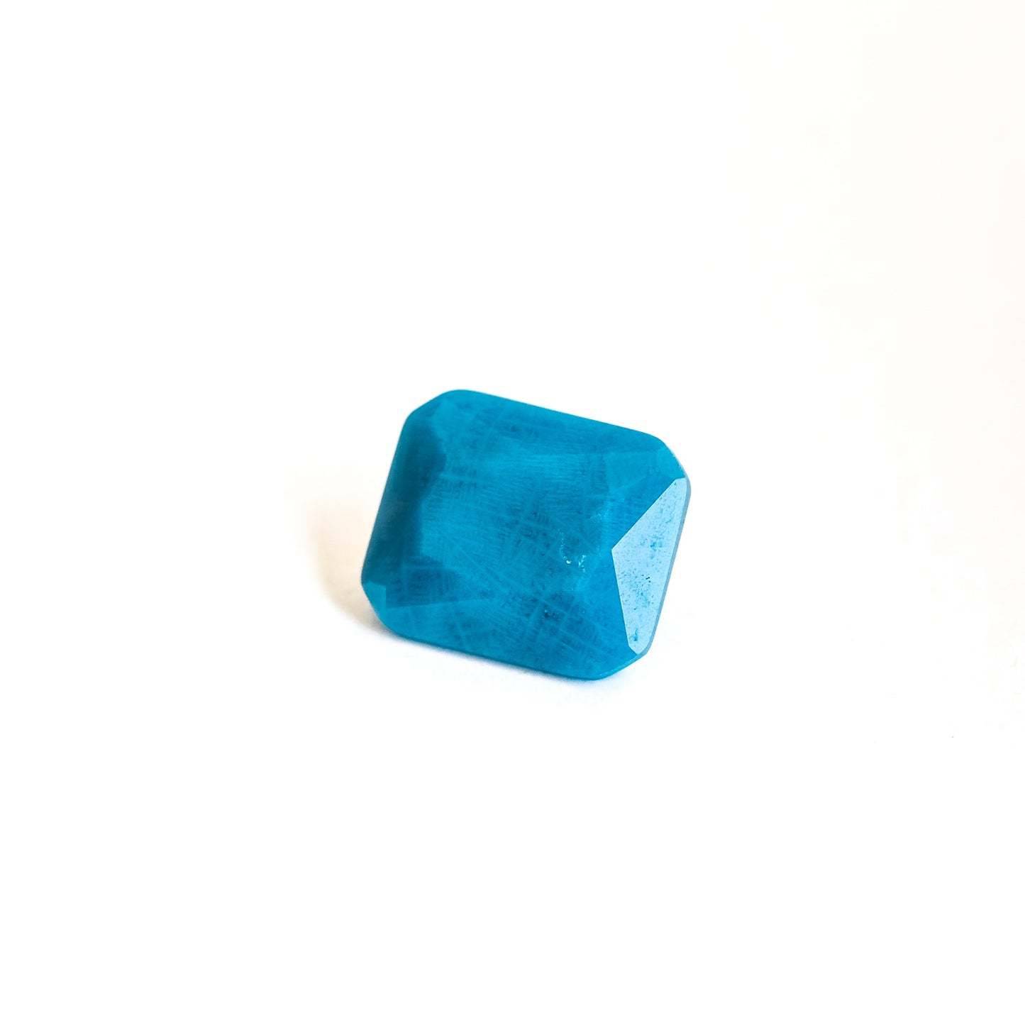 Nanosital #0003/3 Dark Blue Turquoise Octagon 12*10 mm, 8*6 mm