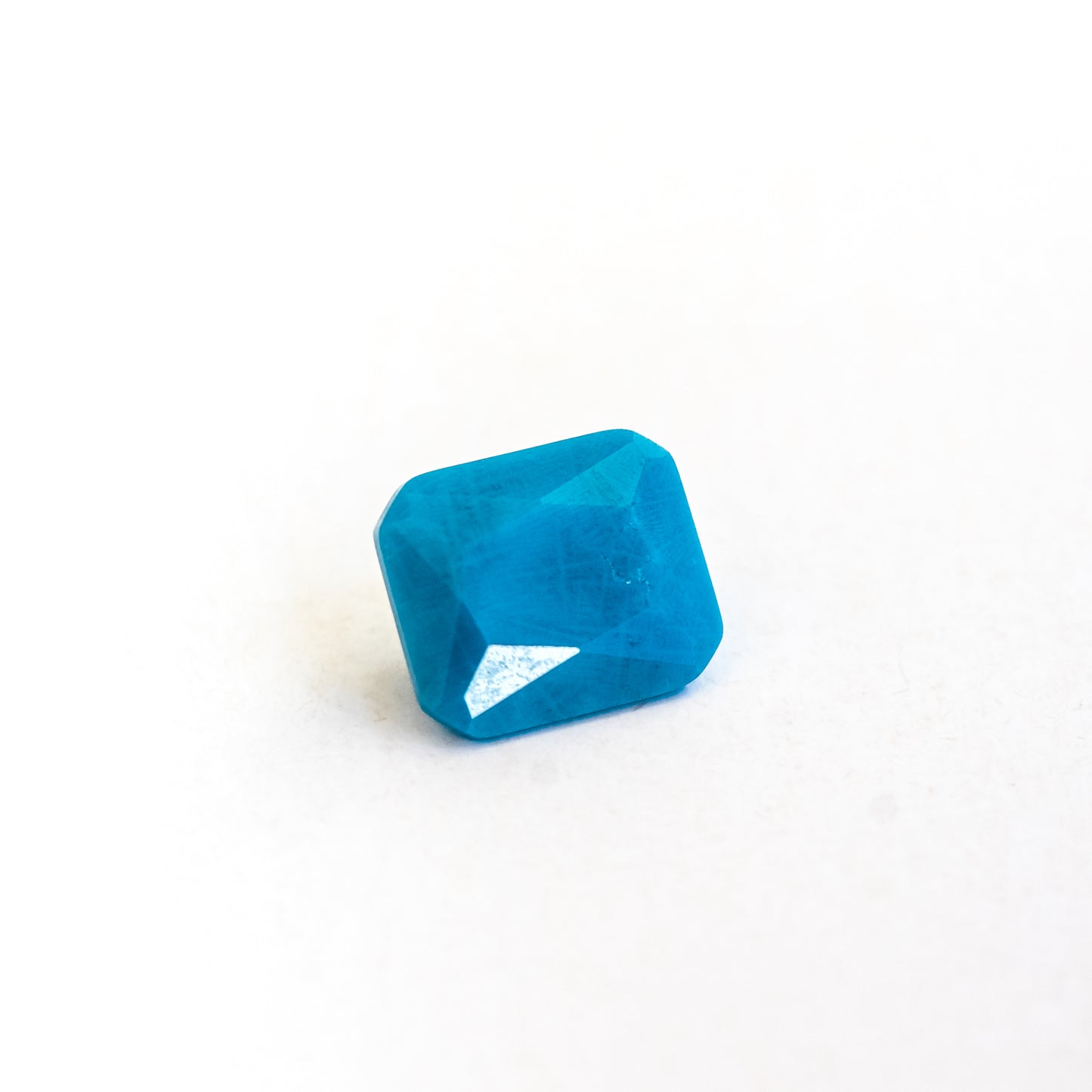 Nanosital #0003/3 Dark Blue Turquoise Octagon 12*10 mm, 8*6 mm