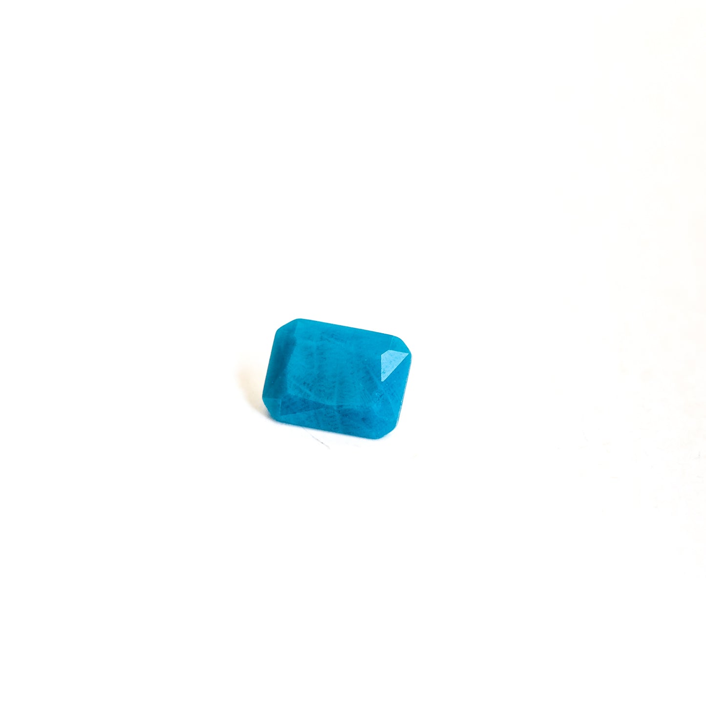 Nanosital #0003/3 Dark Blue Turquoise Octagon 12*10 mm, 8*6 mm