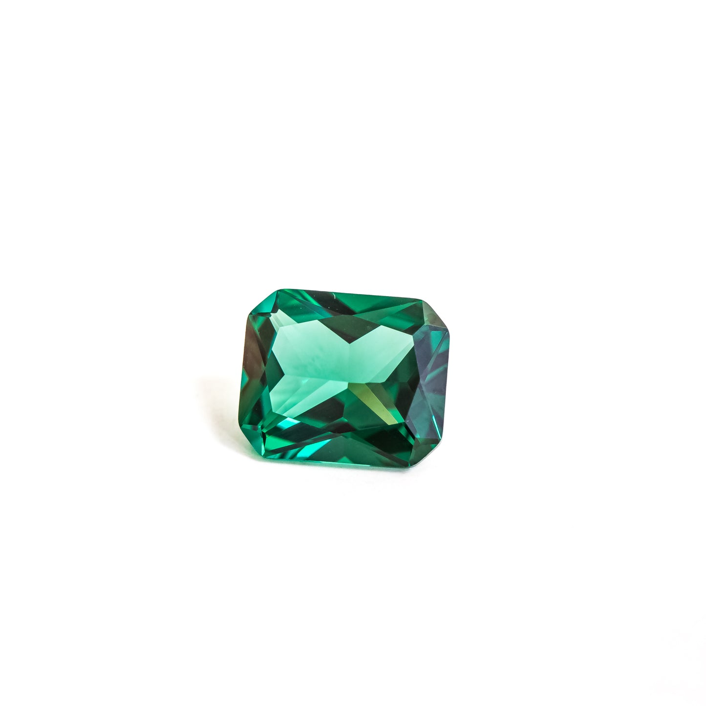 Nanosital #22 Tourmaline Green Octagon 12*10 mm, 8*6 mm