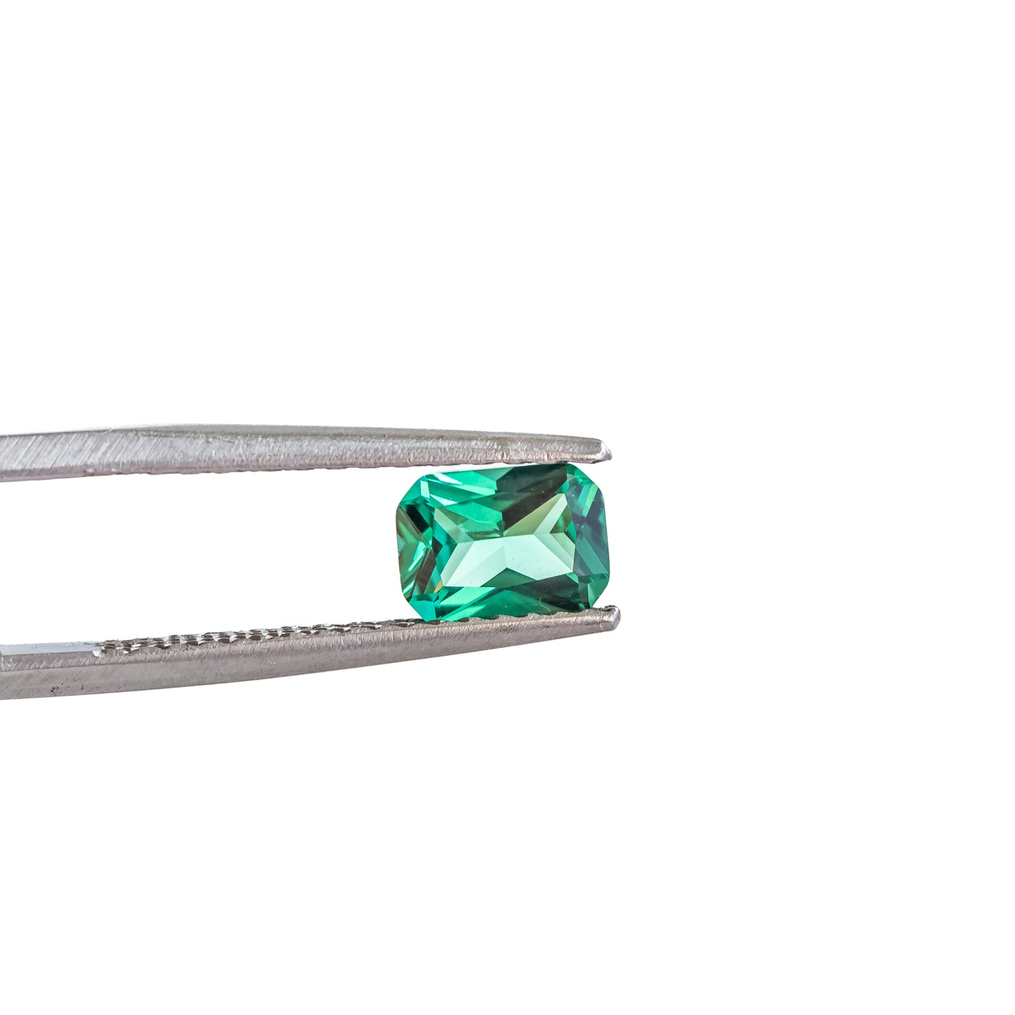 Nanosital #22 Tourmaline Green Octagon 12*10 mm, 8*6 mm