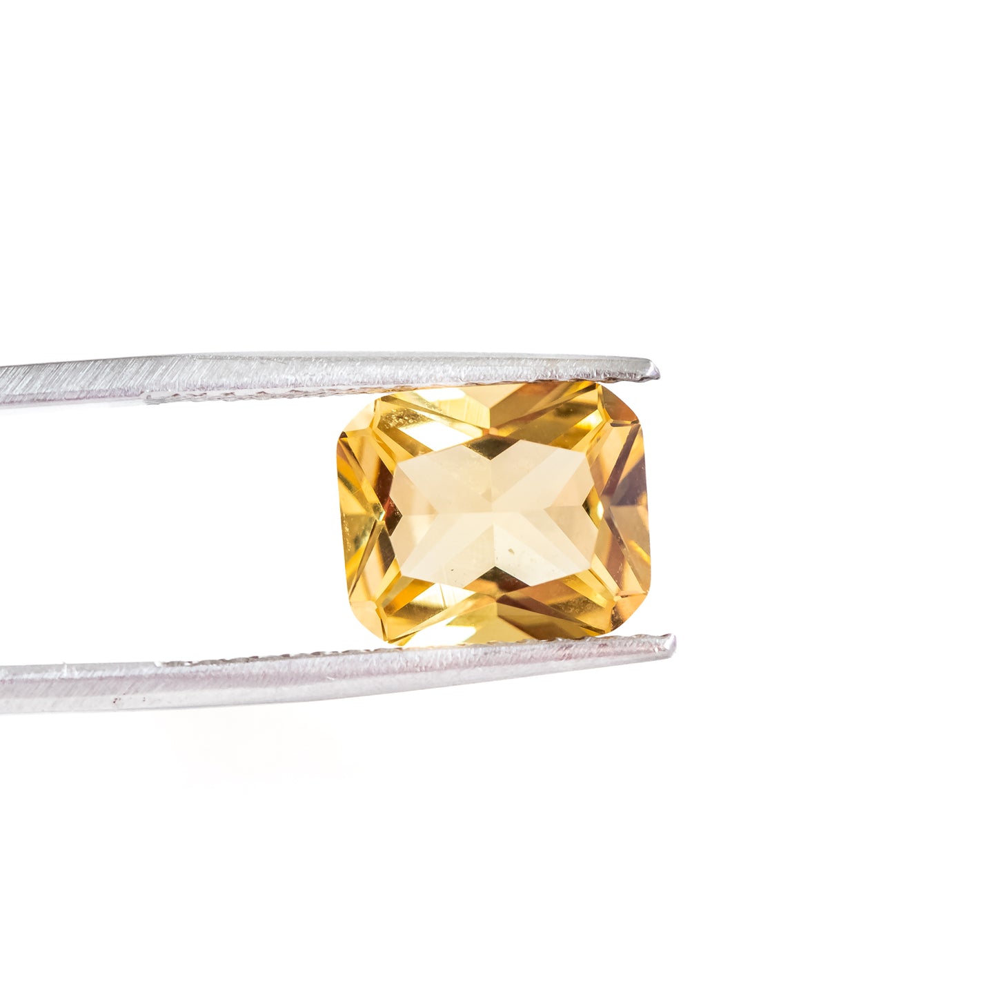 Nanosital #E-399 Gold Octagon 12*10 mm, 8*6 mm