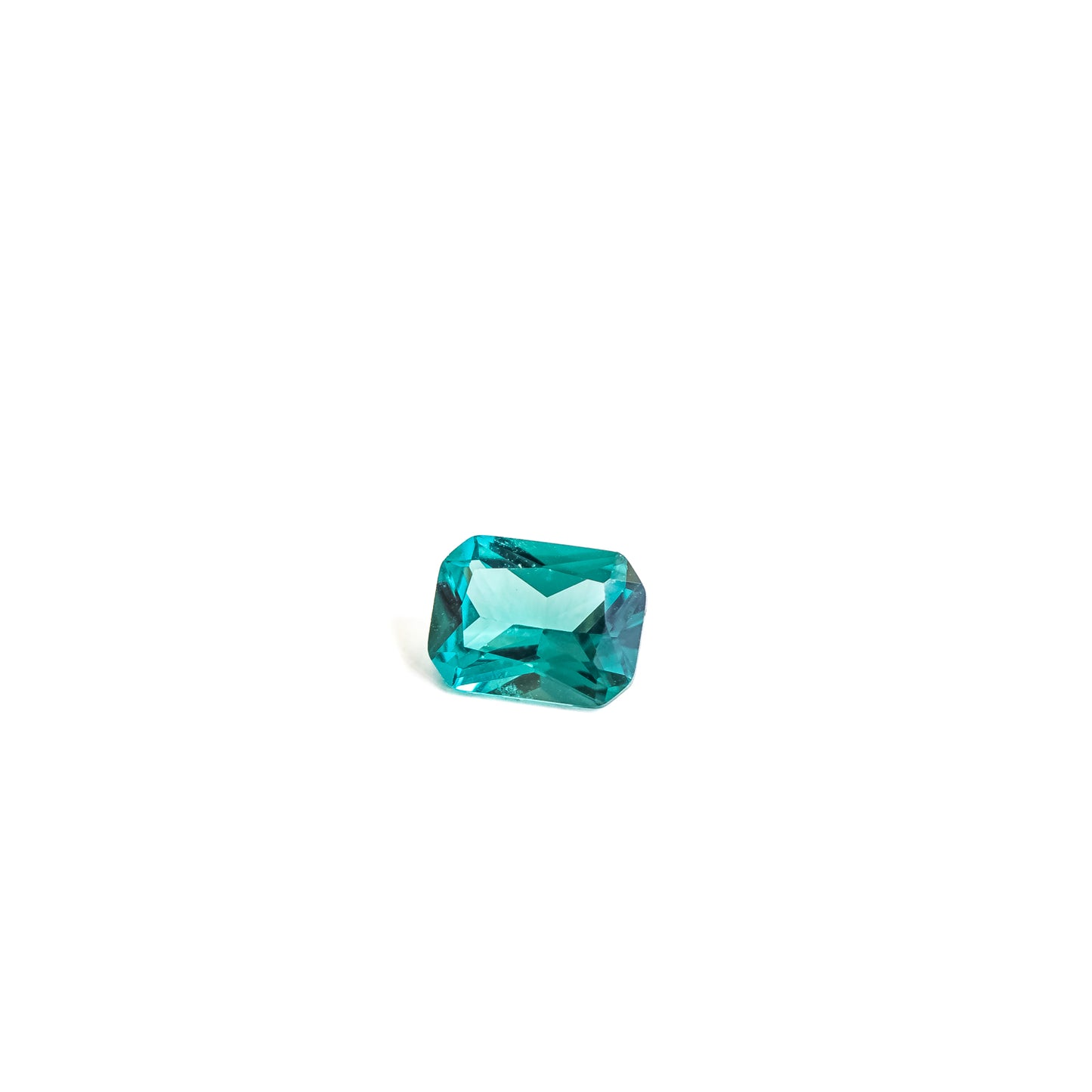 Nanosital #A-75 Tourmaline Paraiba Octagon 12*10 mm, 8*6 mm