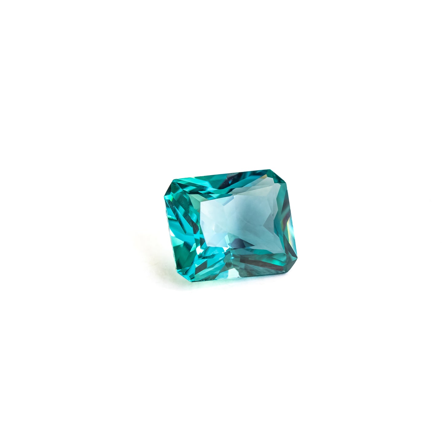 Nanosital Bi-color Blue-Green #A-111+A-5913 Octagon 12*10 mm