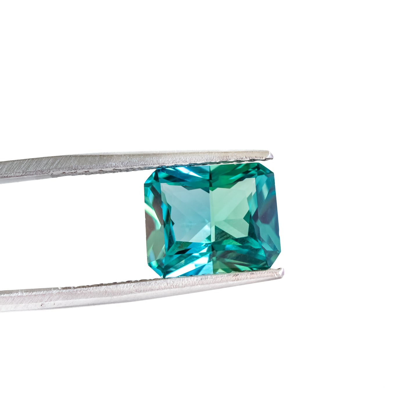 Nanosital Bi-color Blue-Green #A-111+A-5913 Octagon 12*10 mm