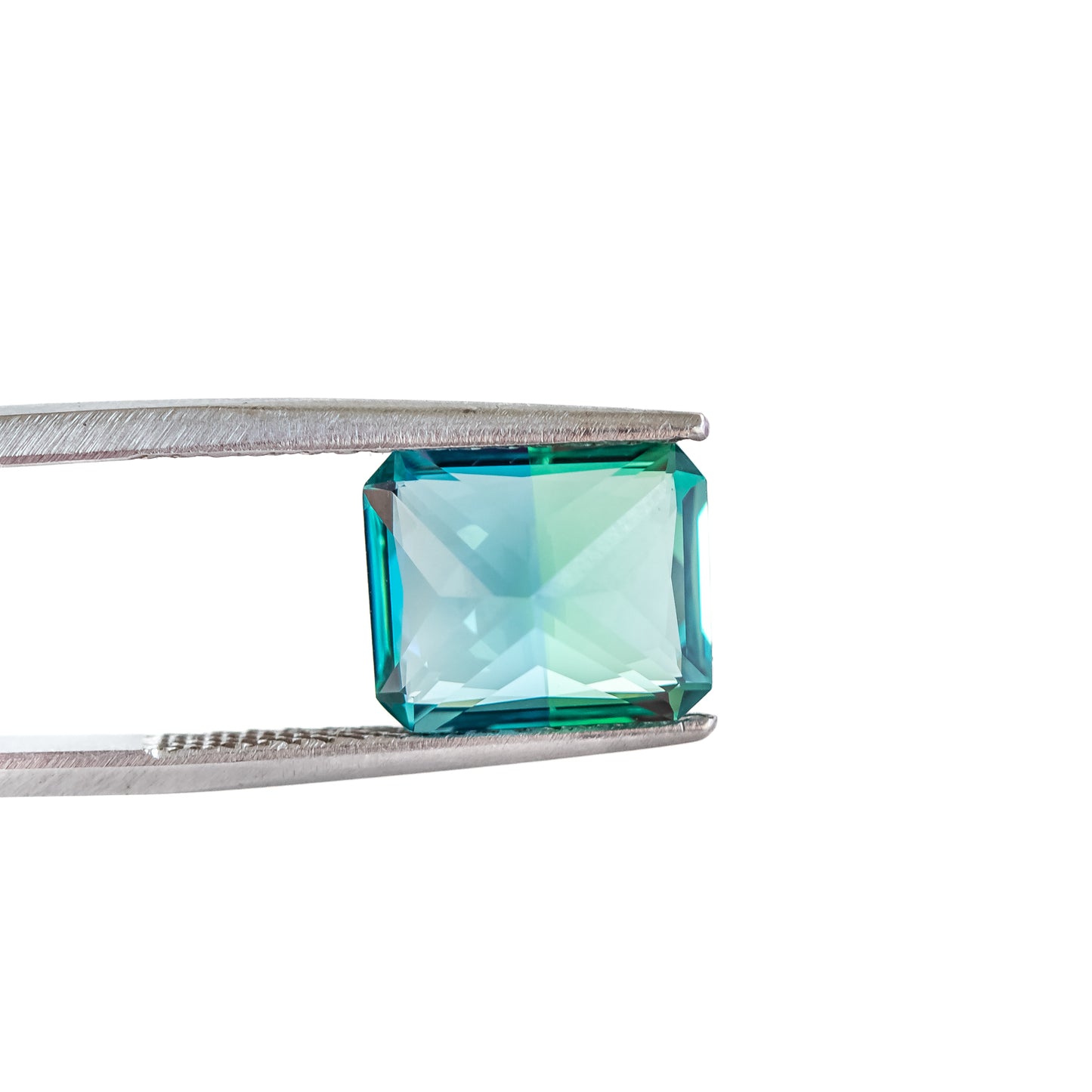 Nanosital Bi-color Blue-Green #A-111+A-5913 Octagon 12*10 mm