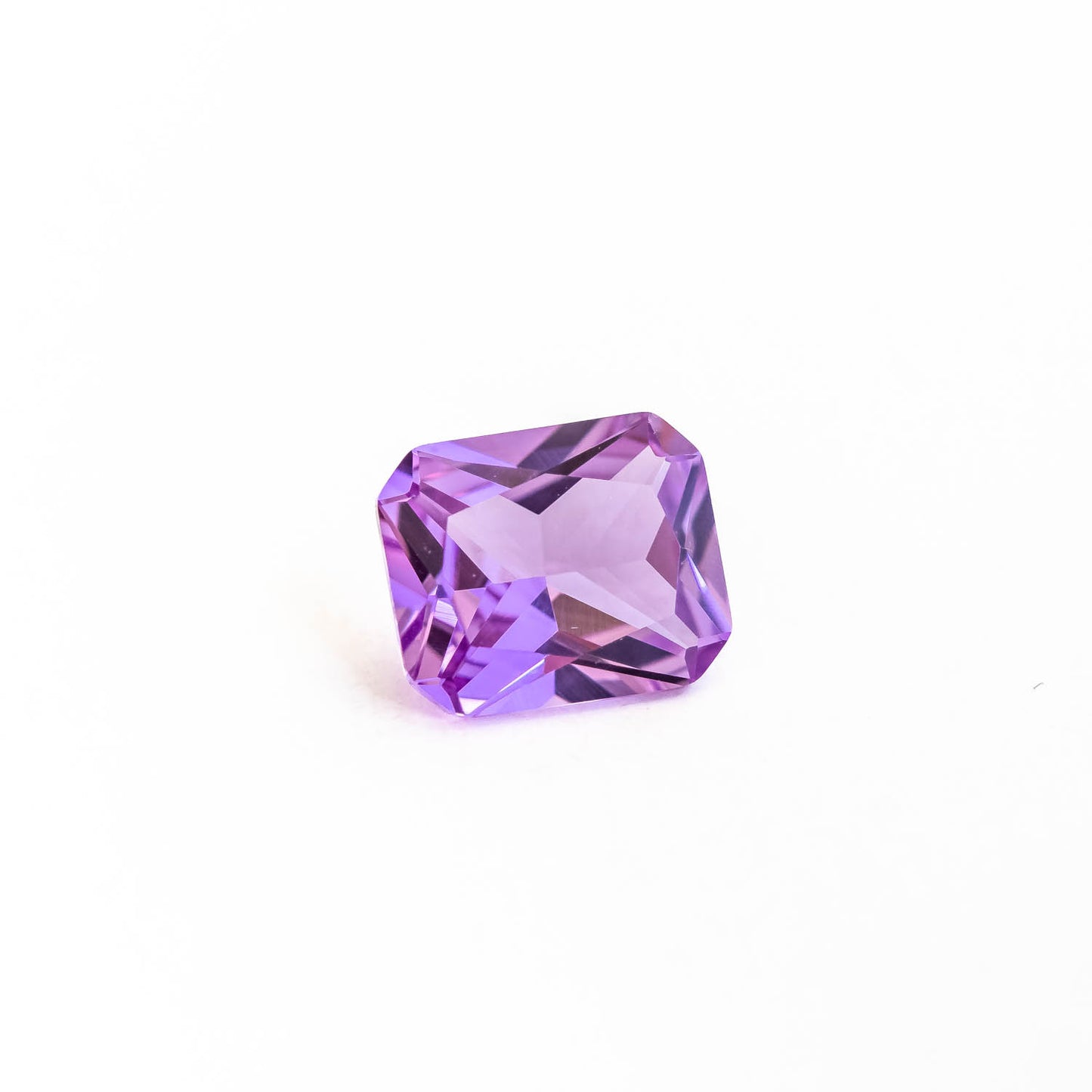 Nanosital #B-1805 Amethyst Light Octagon 12*10 mm, 8*6 mm