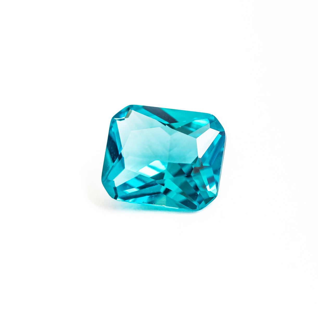 Nanosital #B-3674 Arctic Green Octagon 12*10 mm, 8*6 mm