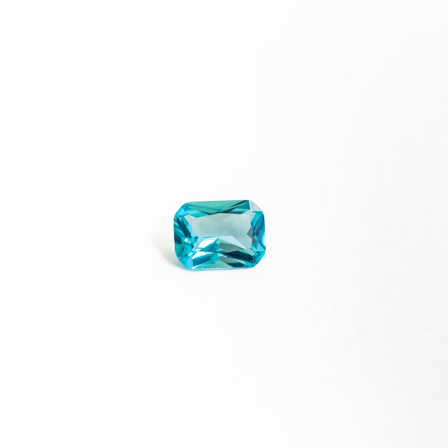 Nanosital #B-3674 Arctic Green Octagon 12*10 mm, 8*6 mm