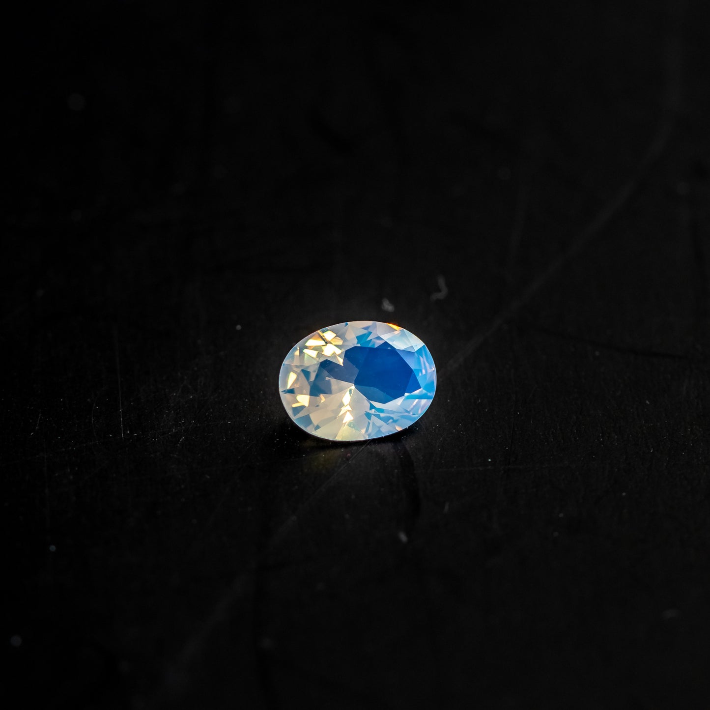 Nanosital #001 White Opal Oval 8*6 mm, 6*4 mm