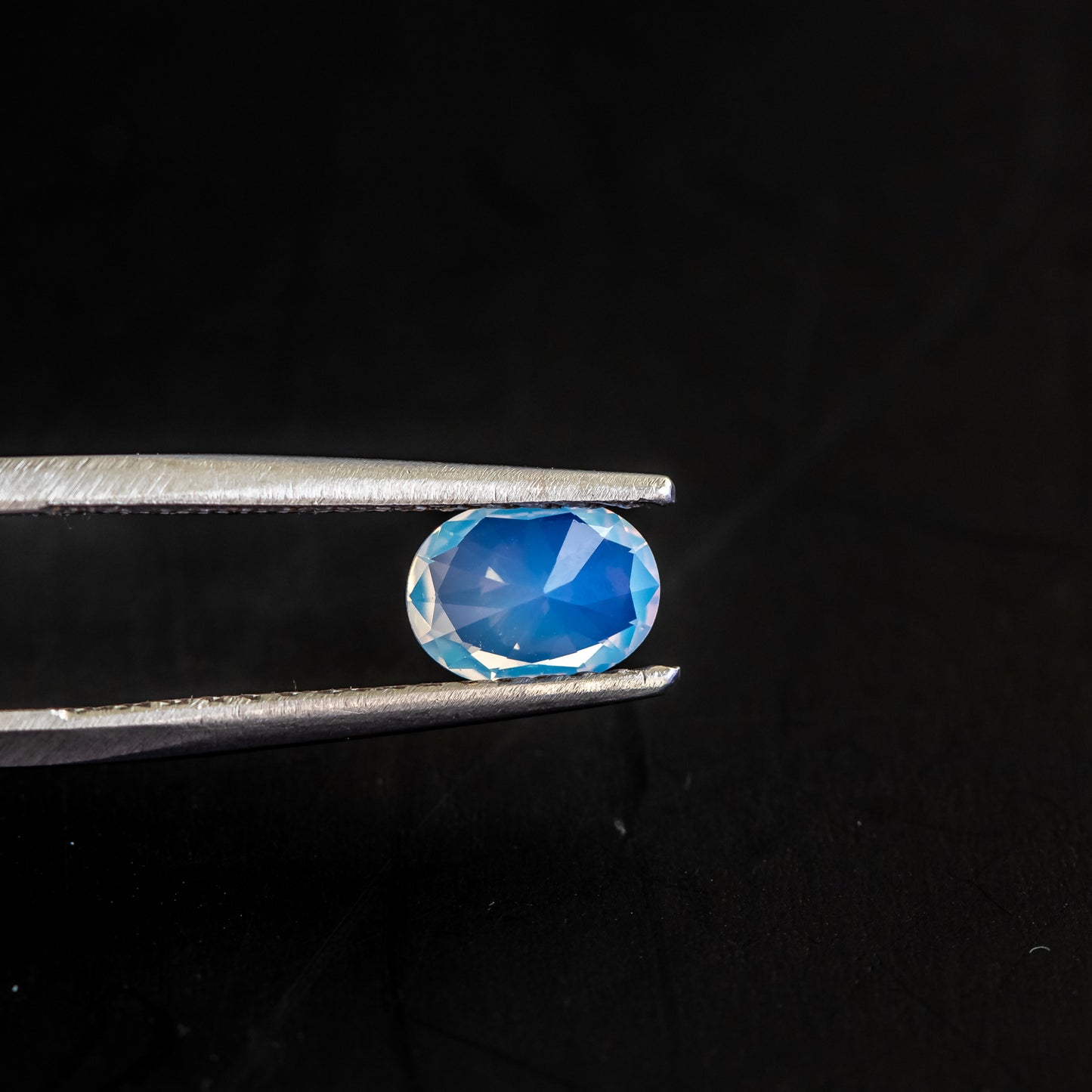 Nanosital #001 White Opal Oval 8*6 mm, 6*4 mm