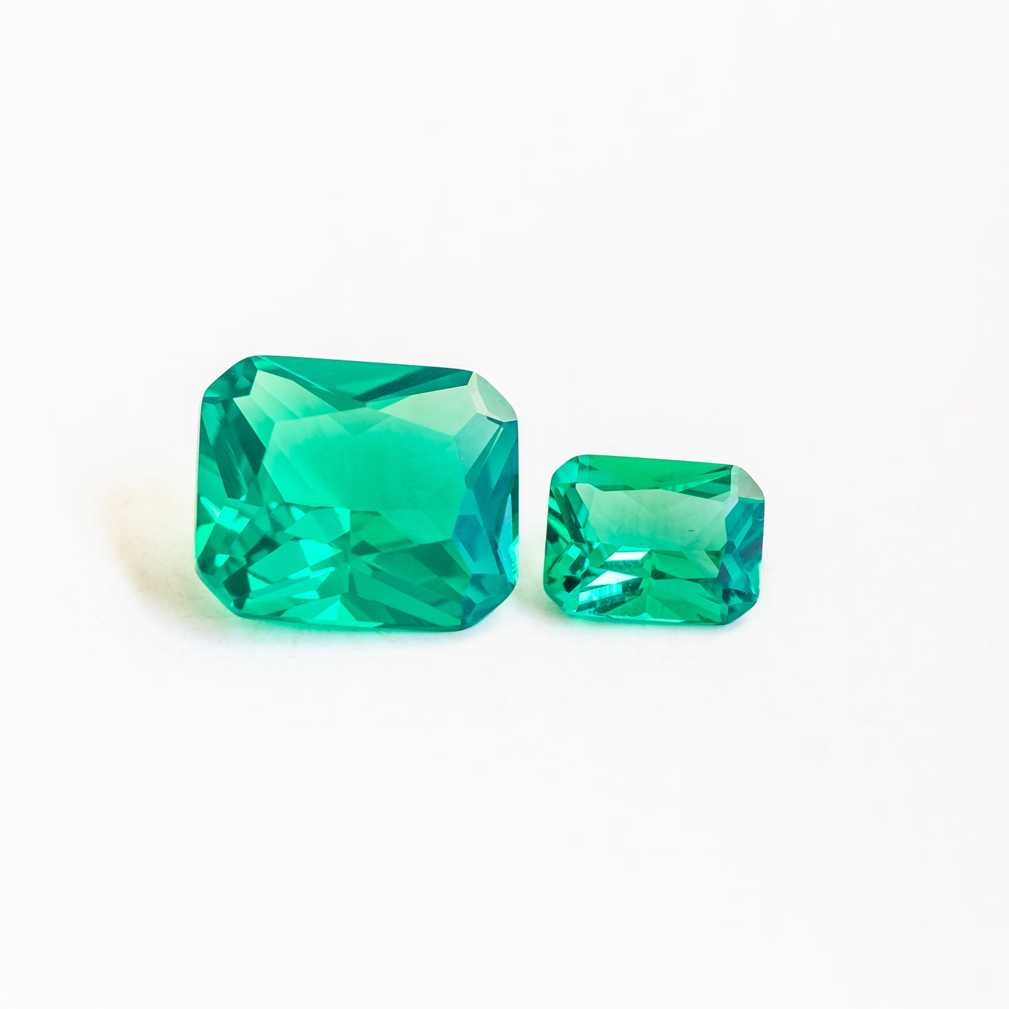 Nanosital #0/5 Colombian Emerald Octagon 12*10 mm, 8*6 mm