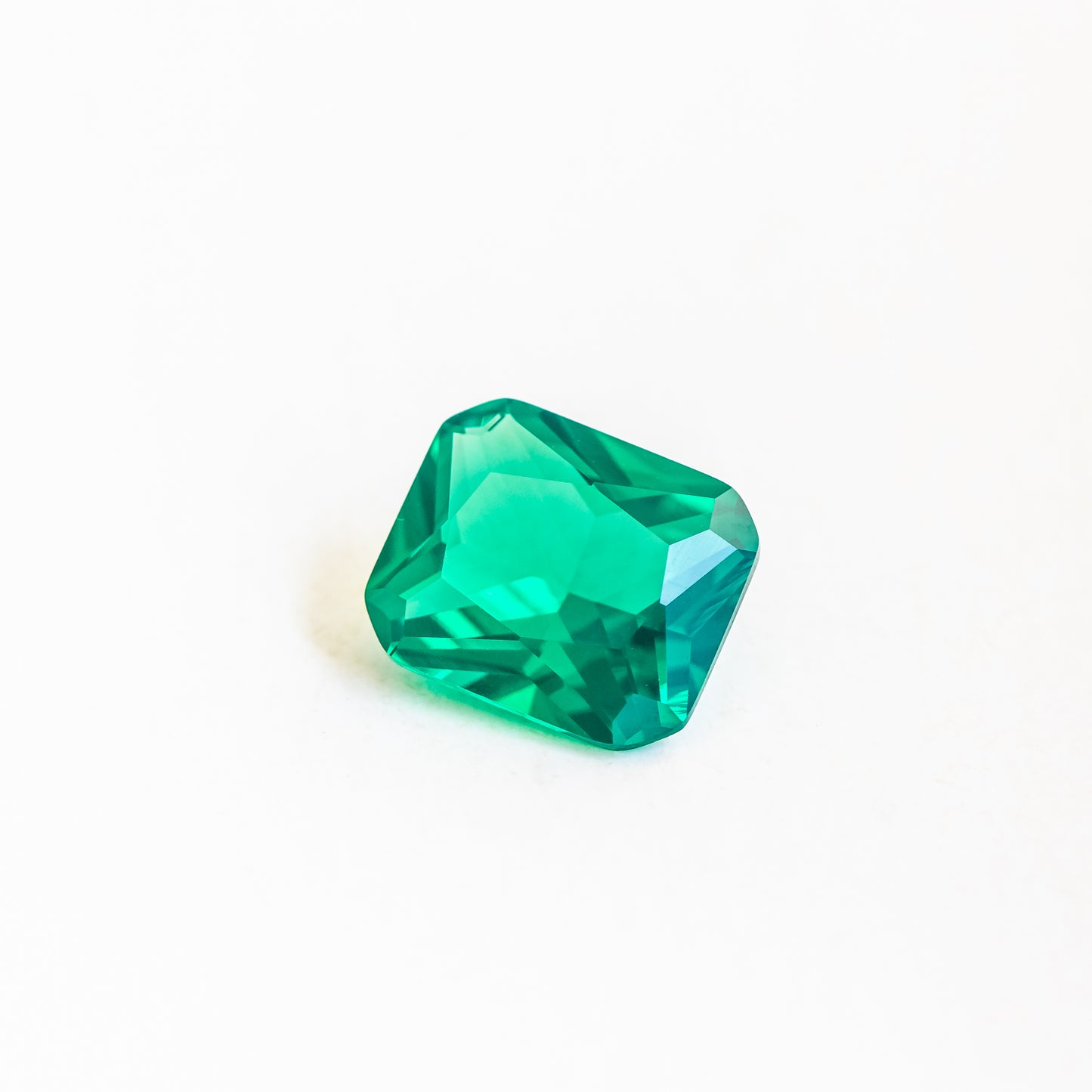Nanosital #0/5 Colombian Emerald Octagon 12*10 mm, 8*6 mm