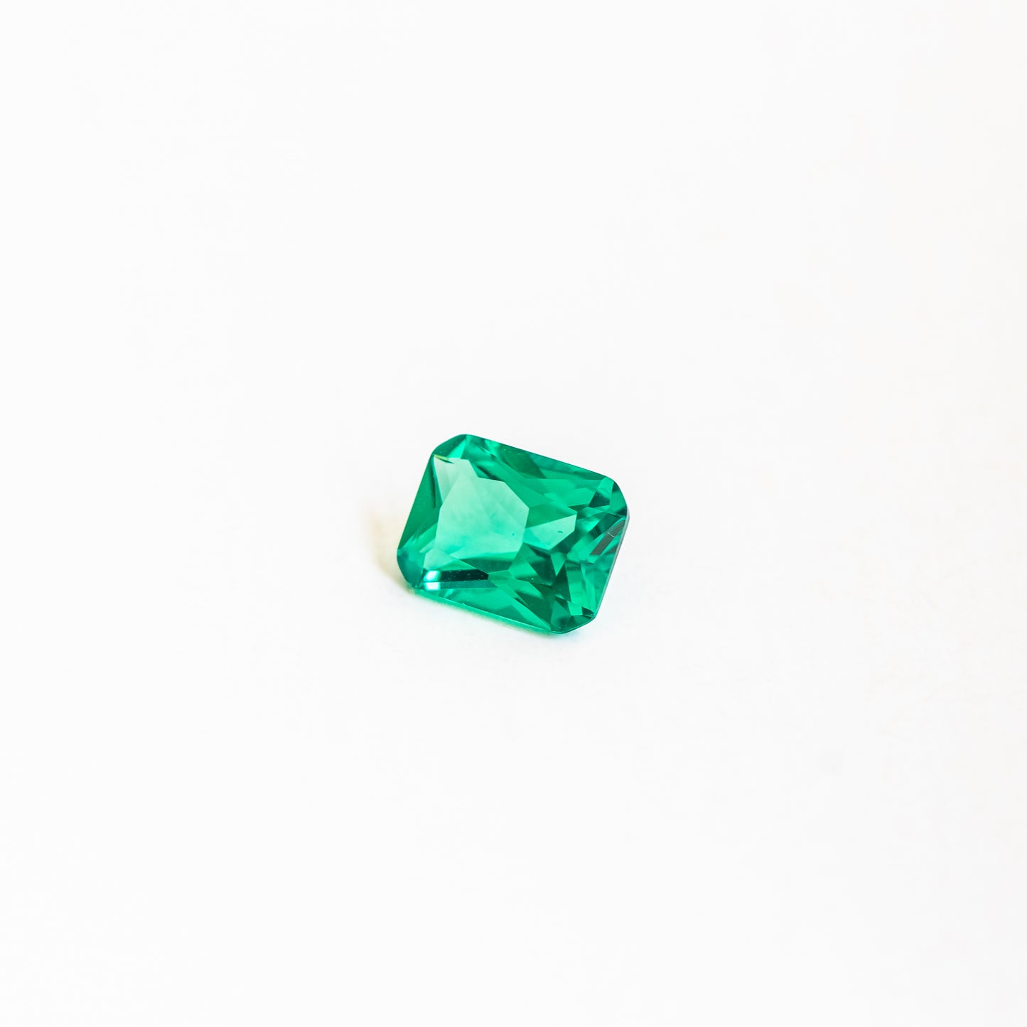 Nanosital #0/5 Colombian Emerald Octagon 12*10 mm, 8*6 mm