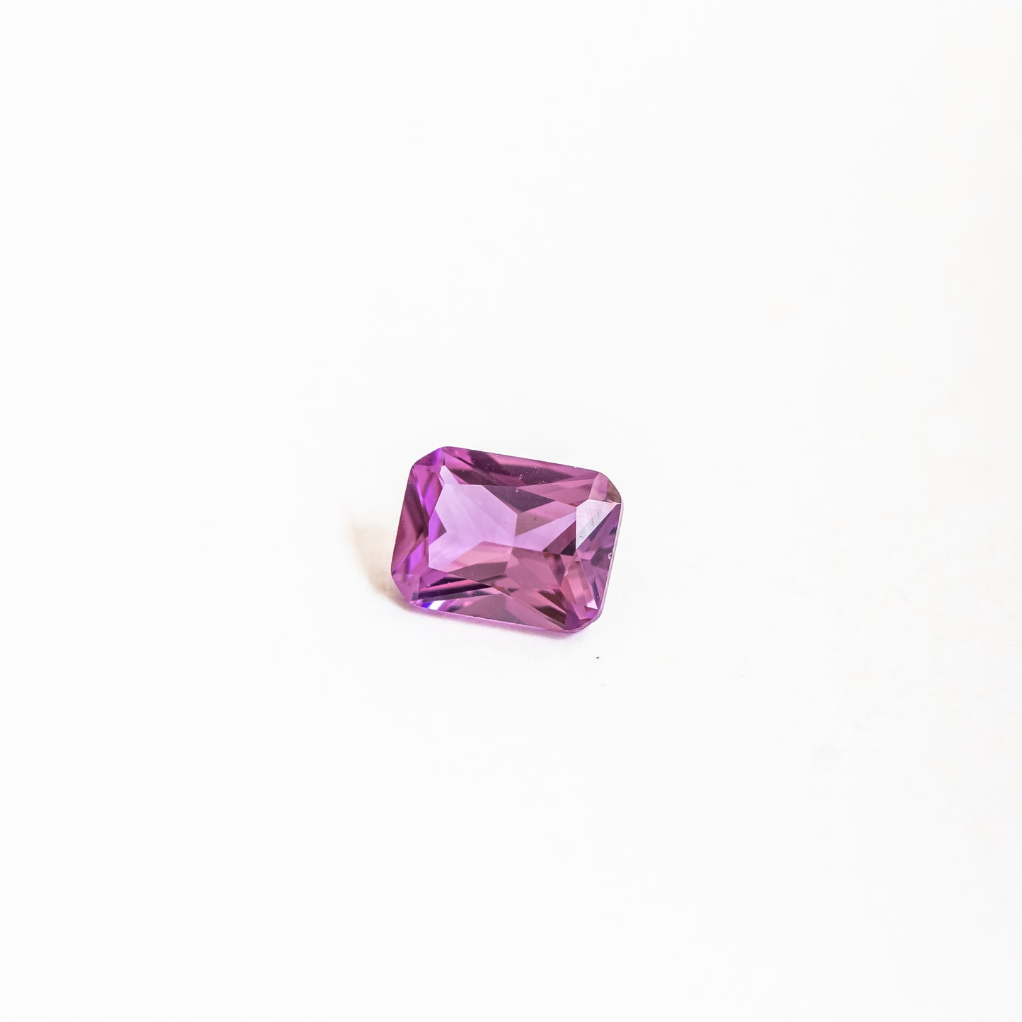 Nanosital #A-2449 Rhodolite Octagon 12*10 mm, 8*6 mm