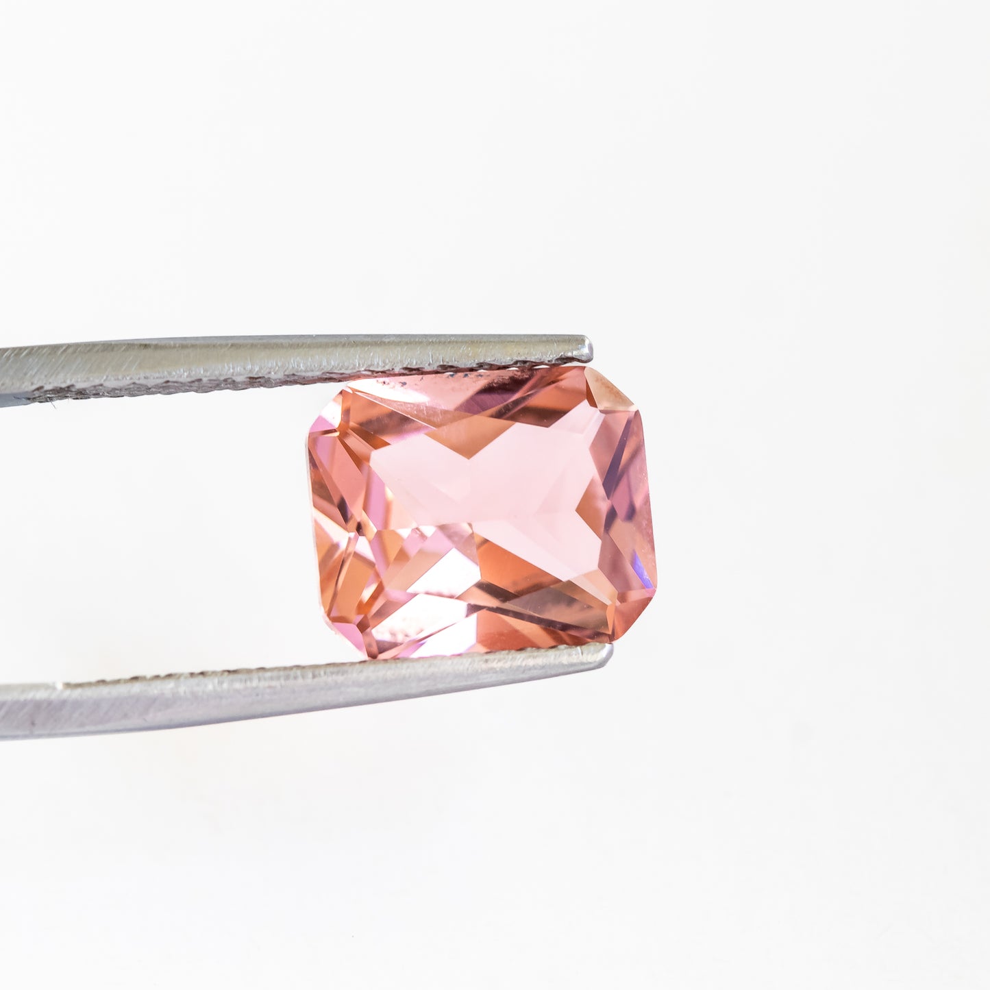 Nanosital #A-1076 Salmon Octagon 12*10 mm, 8*6 mm