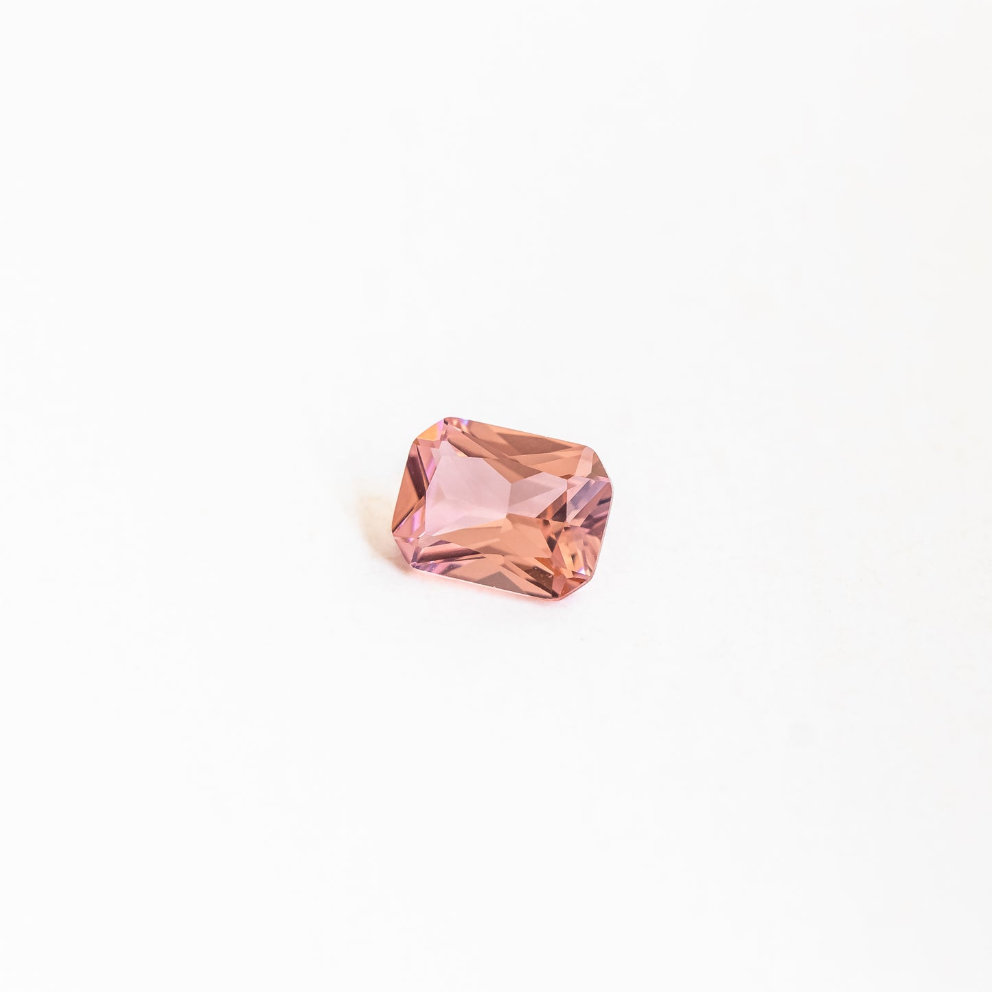 Nanosital #A-1076 Salmon Octagon 12*10 mm, 8*6 mm