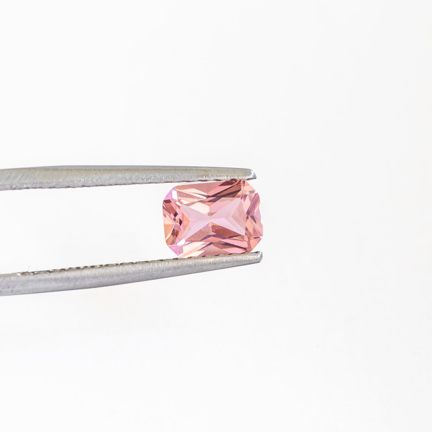 Nanosital #A-1076 Salmon Octagon 12*10 mm, 8*6 mm
