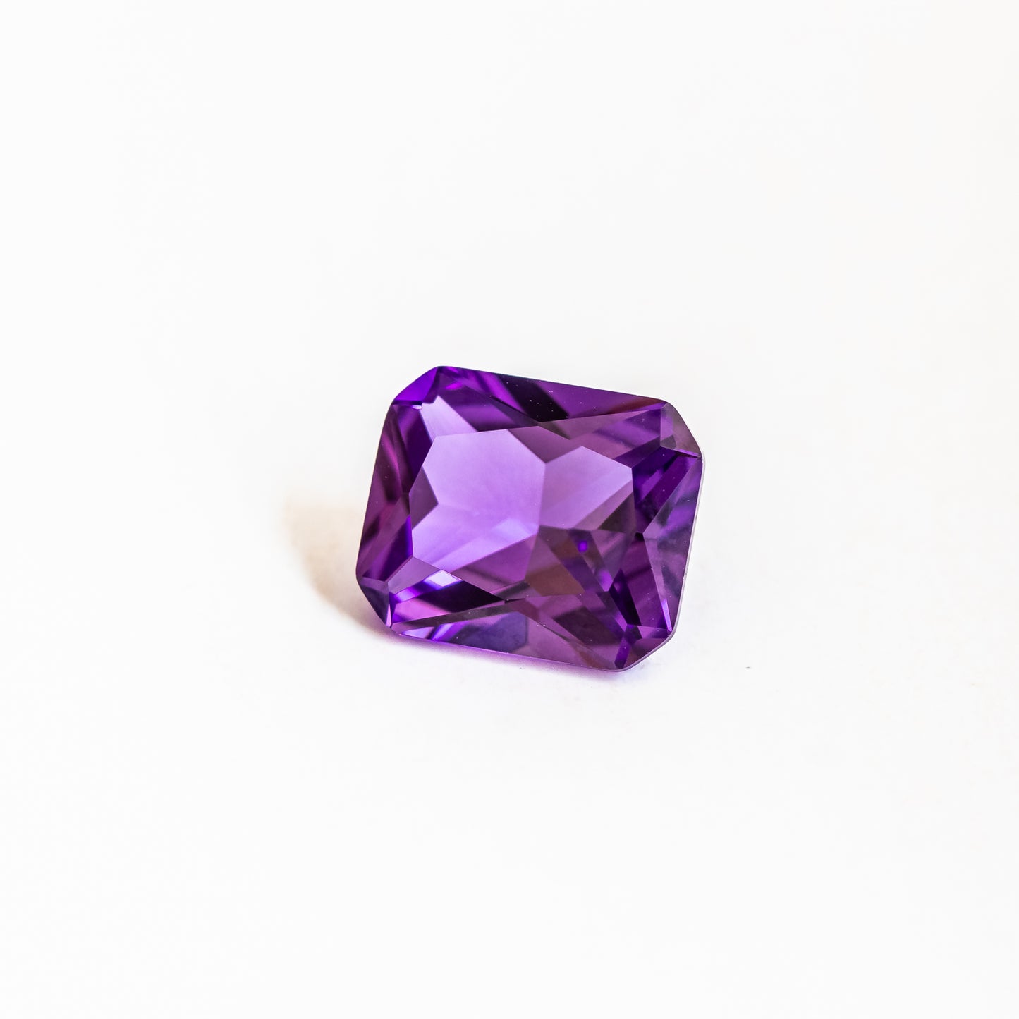 Nanosital #A-2299 Amethyst Medium Octagon 12*10 mm, 8*6 mm