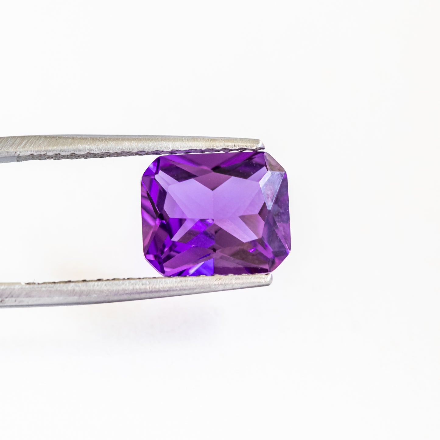 Nanosital #A-2299 Amethyst Medium Octagon 12*10 mm, 8*6 mm