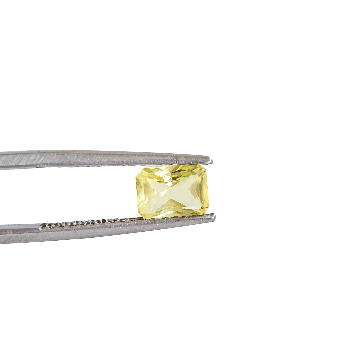 Nanosital #A-1302 Yellow Octagon 12*10 mm, 8*6 mm