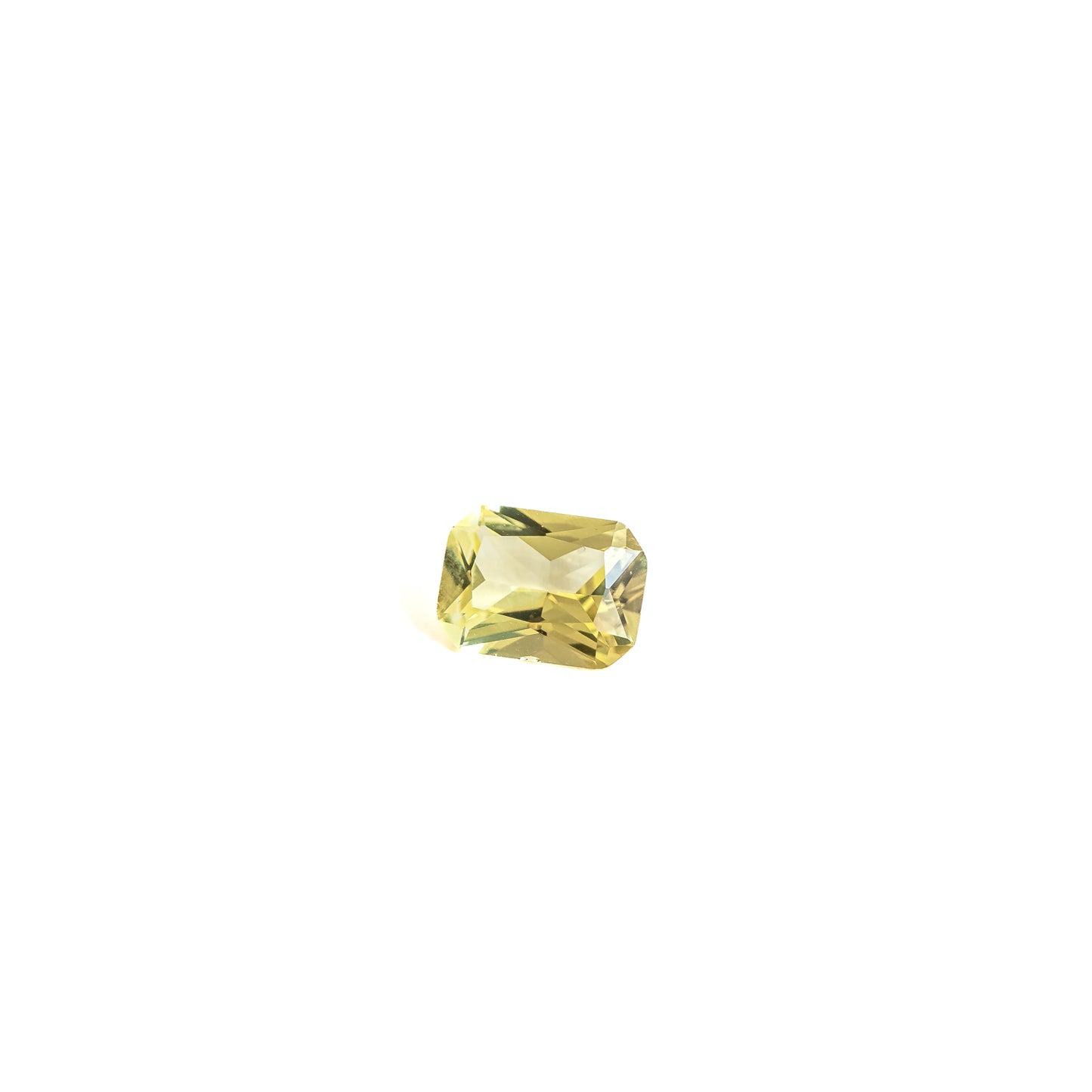 Nanosital #A-1302 Yellow Octagon 12*10 mm, 8*6 mm