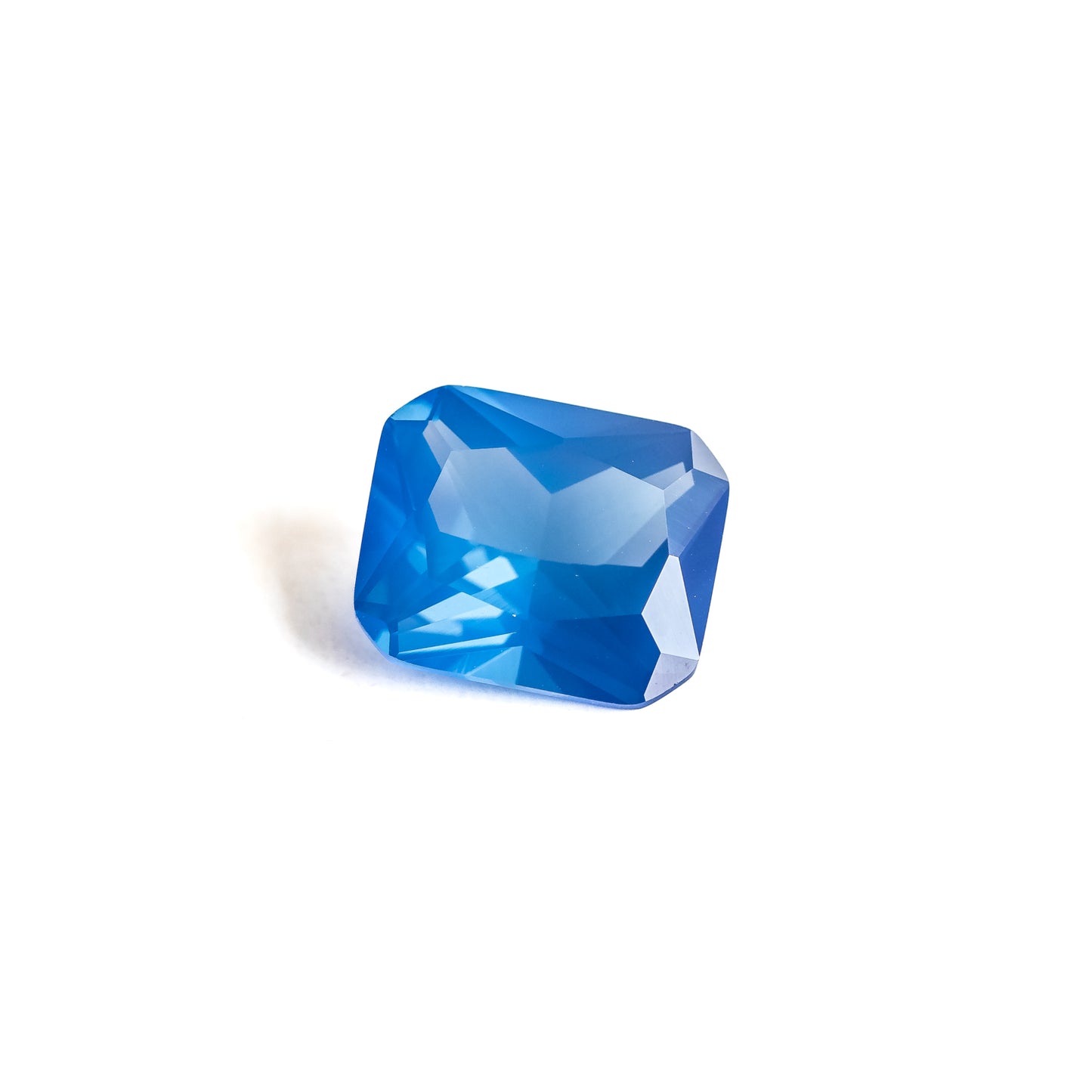 Nanosital #E-174/1 Chalcedony Blue Octagon 12*10 mm