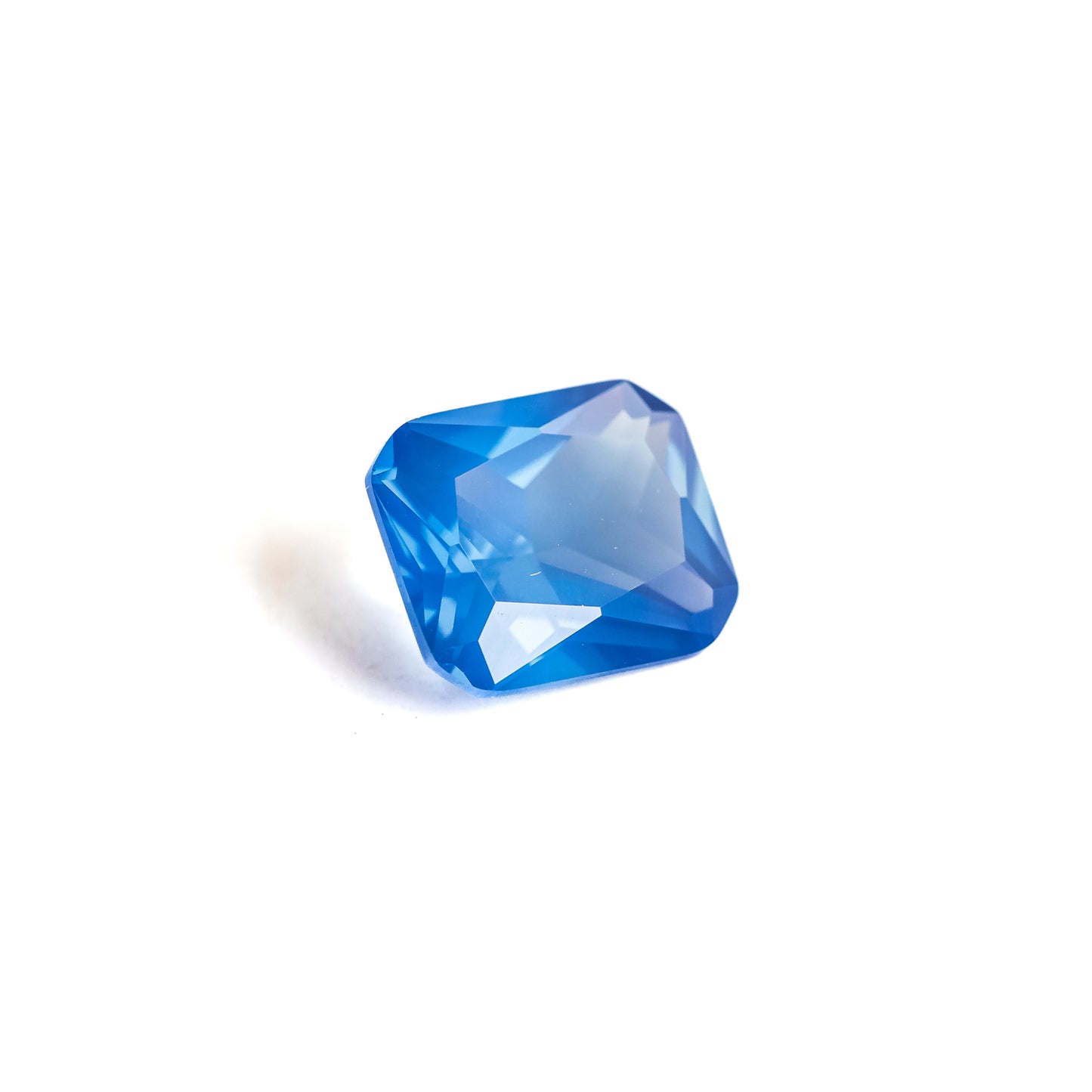 Nanosital #E-174/1 Chalcedony Blue Octagon 12*10 mm