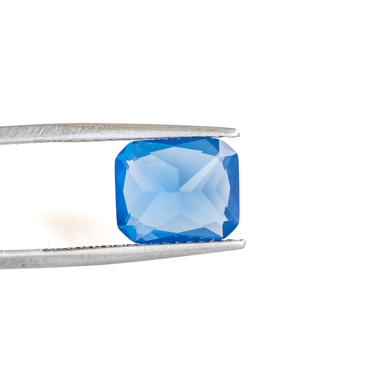Nanosital #E-174/1 Chalcedony Blue Octagon 12*10 mm