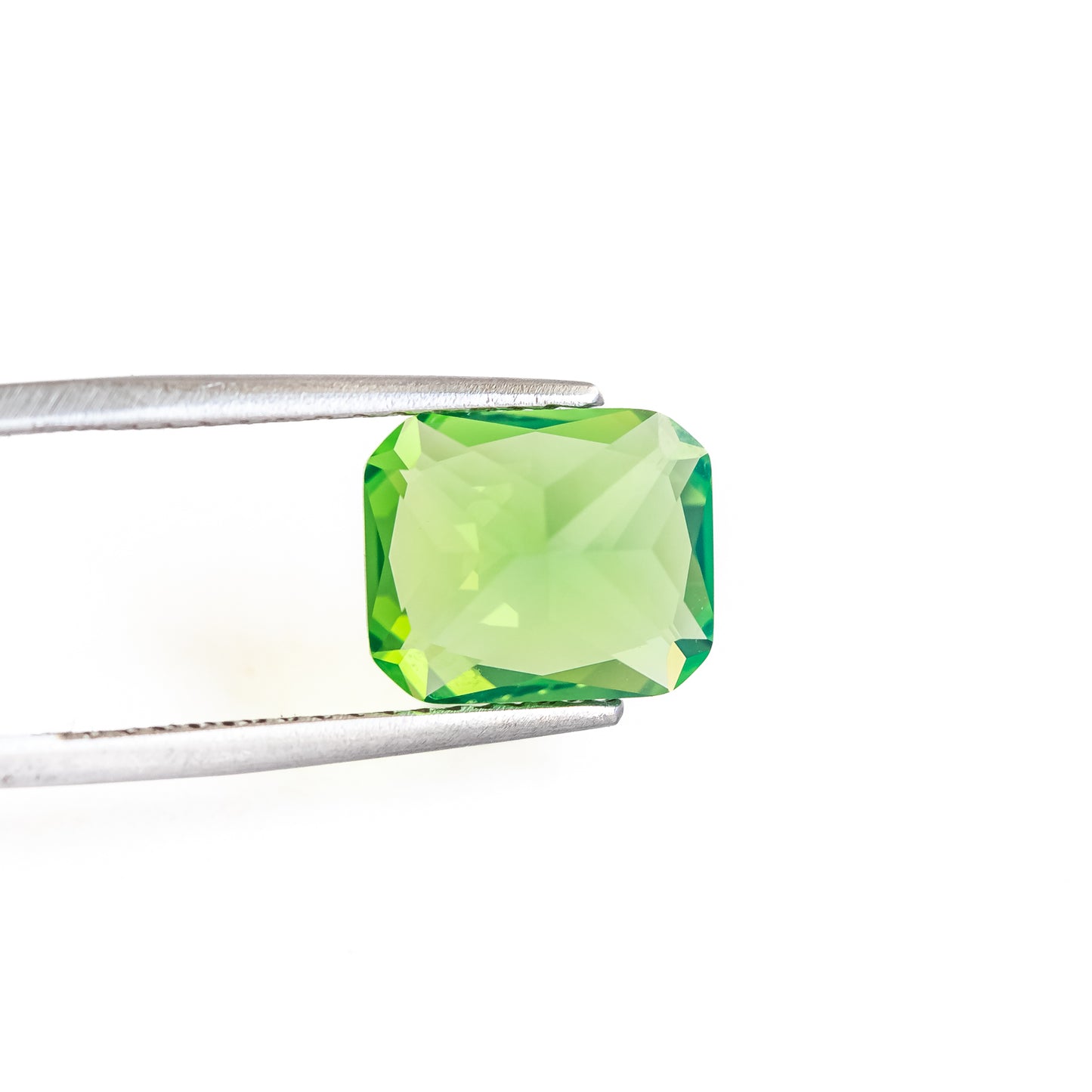 Nanosital #A-9825/2 Apple Green Medium Octagon 12*10 mm