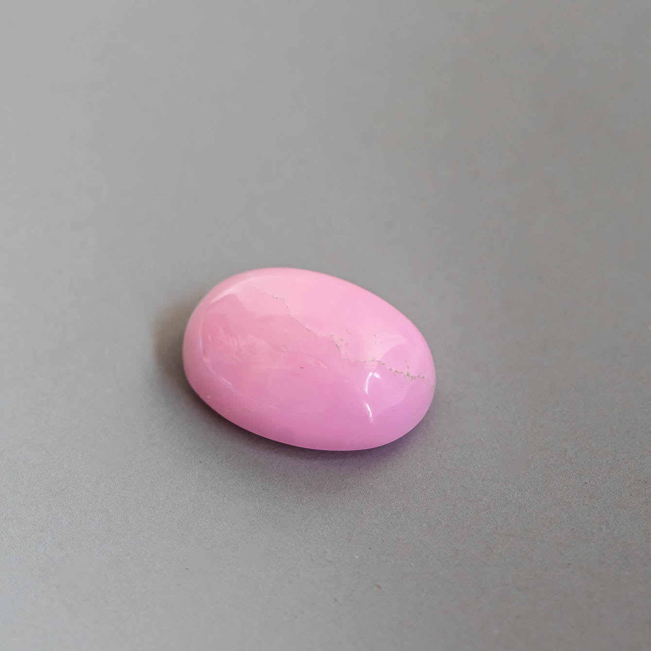 Nanosital #0002 Milky Pink Oval Cabochon 14*10 mm, 10*8 mm