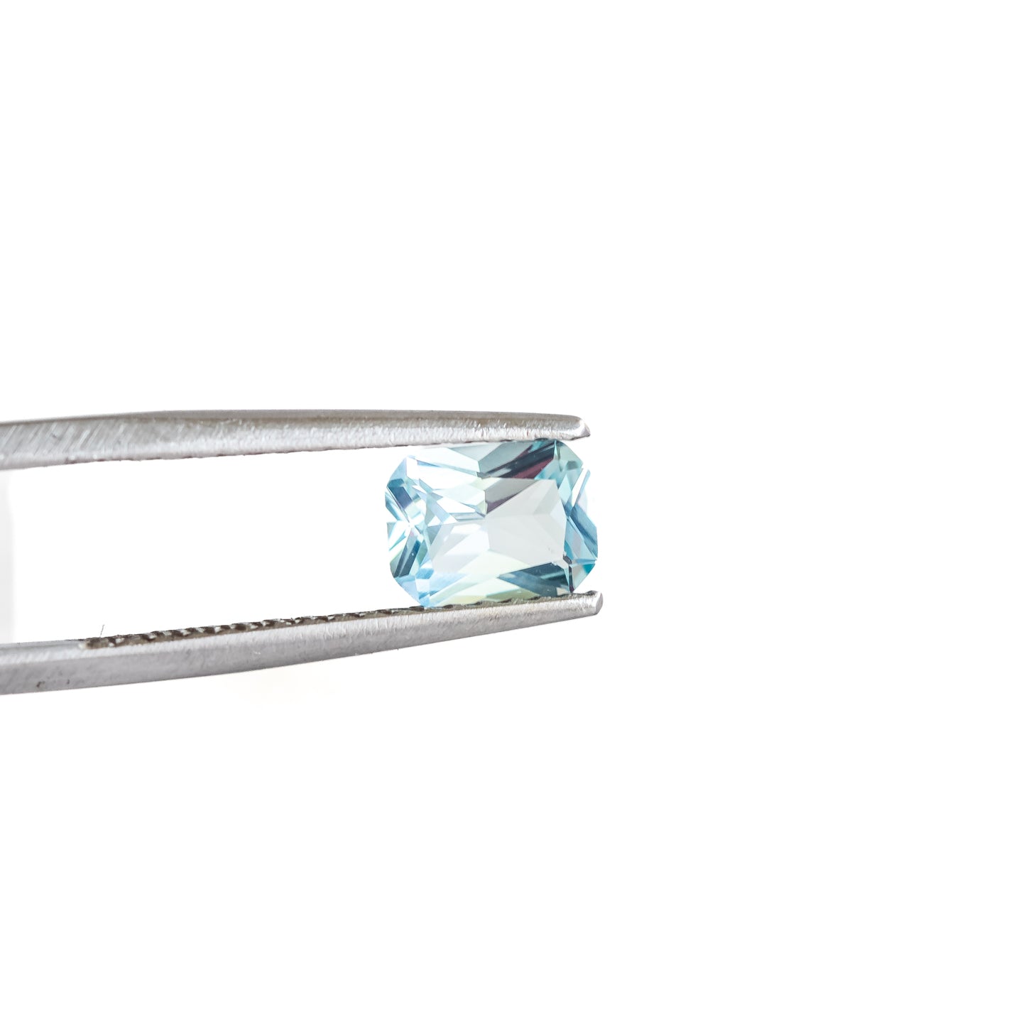 Nanosital #A-150 Aquamarine Octagon 12*10 mm, 8*6 mm