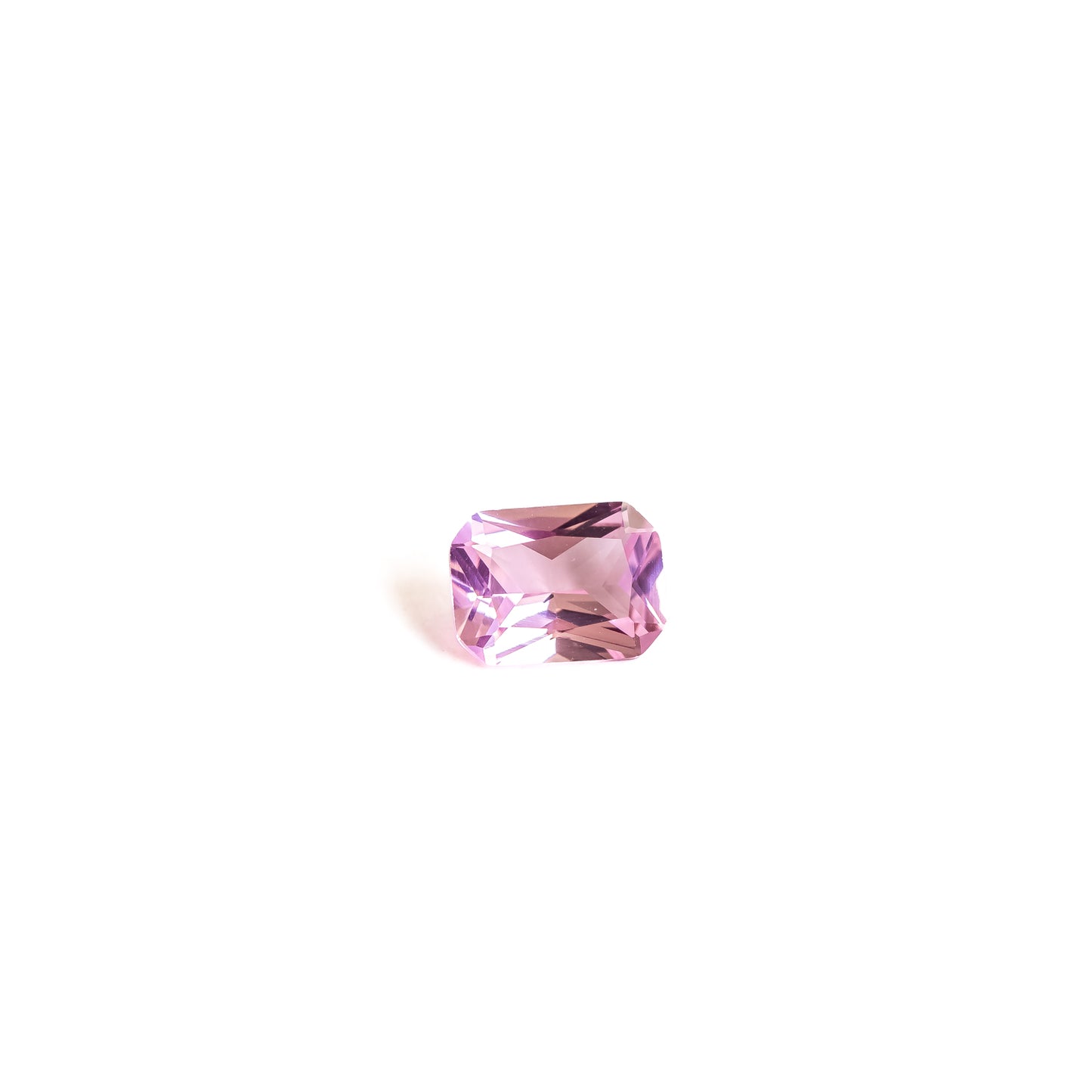 Nanosital #A-1255 Pink Extra Octagon 12*10 mm, 8*6 mm