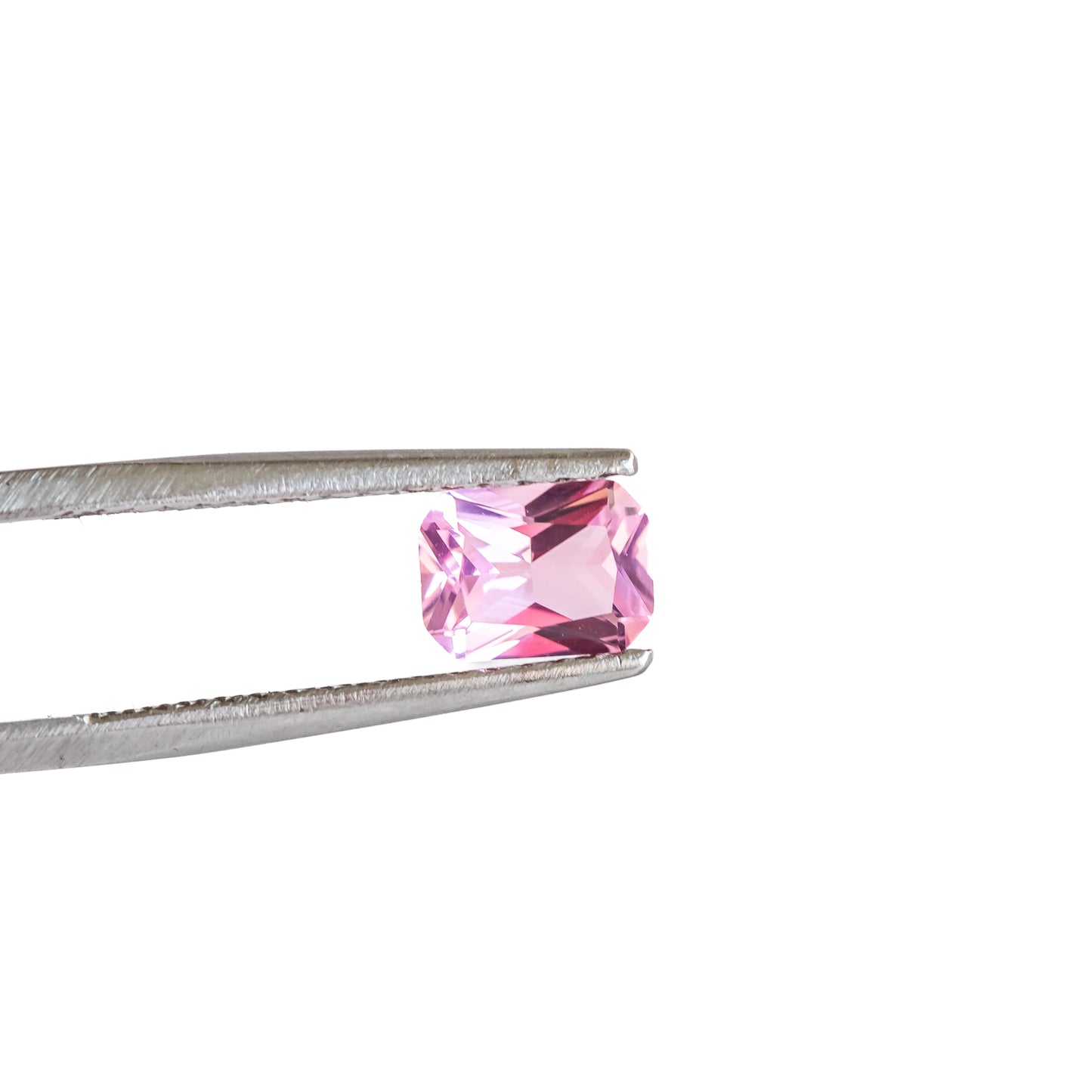 Nanosital #A-1255 Pink Extra Octagon 12*10 mm, 8*6 mm