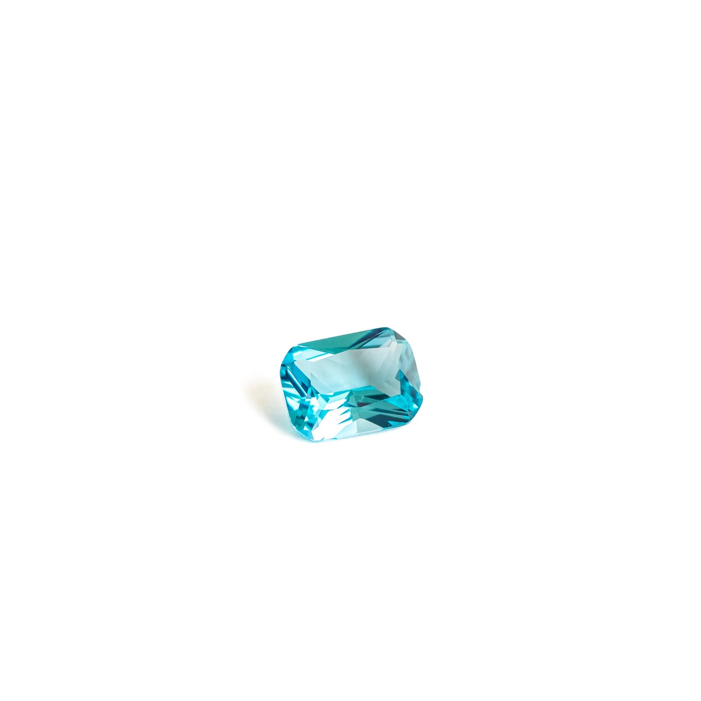 Nanosital #B-6204 Paraiba Neon Octagon 12*10 mm, 8*6 mm