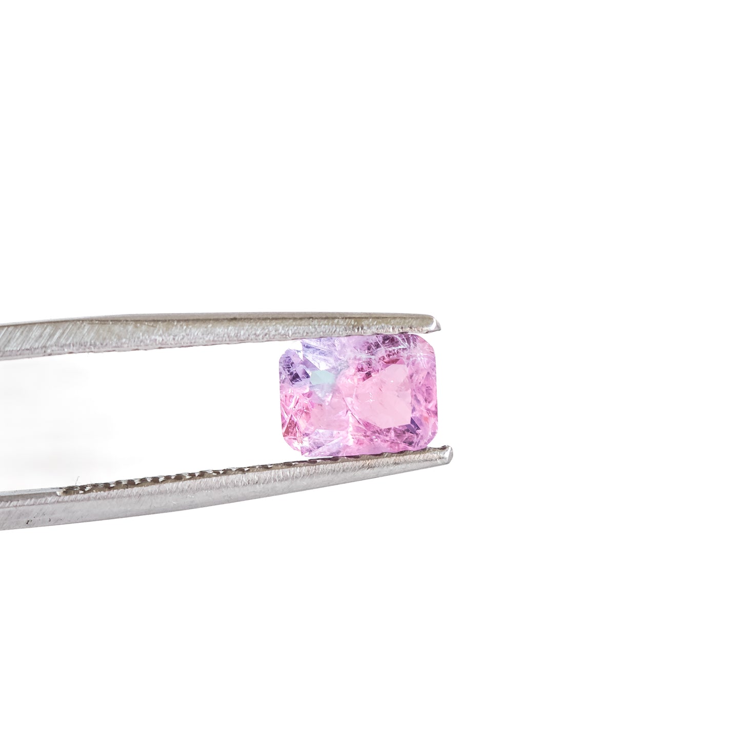 Nanosital #A-3674+A-7309 Pink-Blue Mélange Octagon 12*10 mm, 8*6 mm
