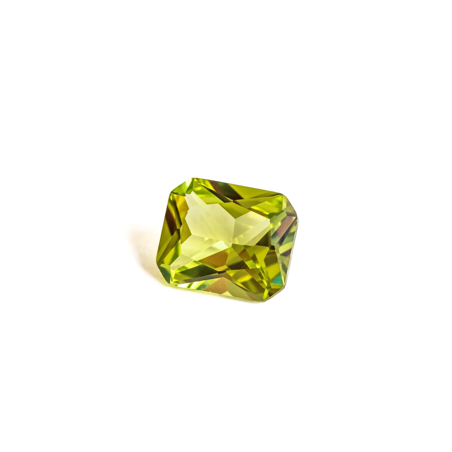 Nanosital #14/2 Peridot Octagon 12*10 mm, 8*6 mm