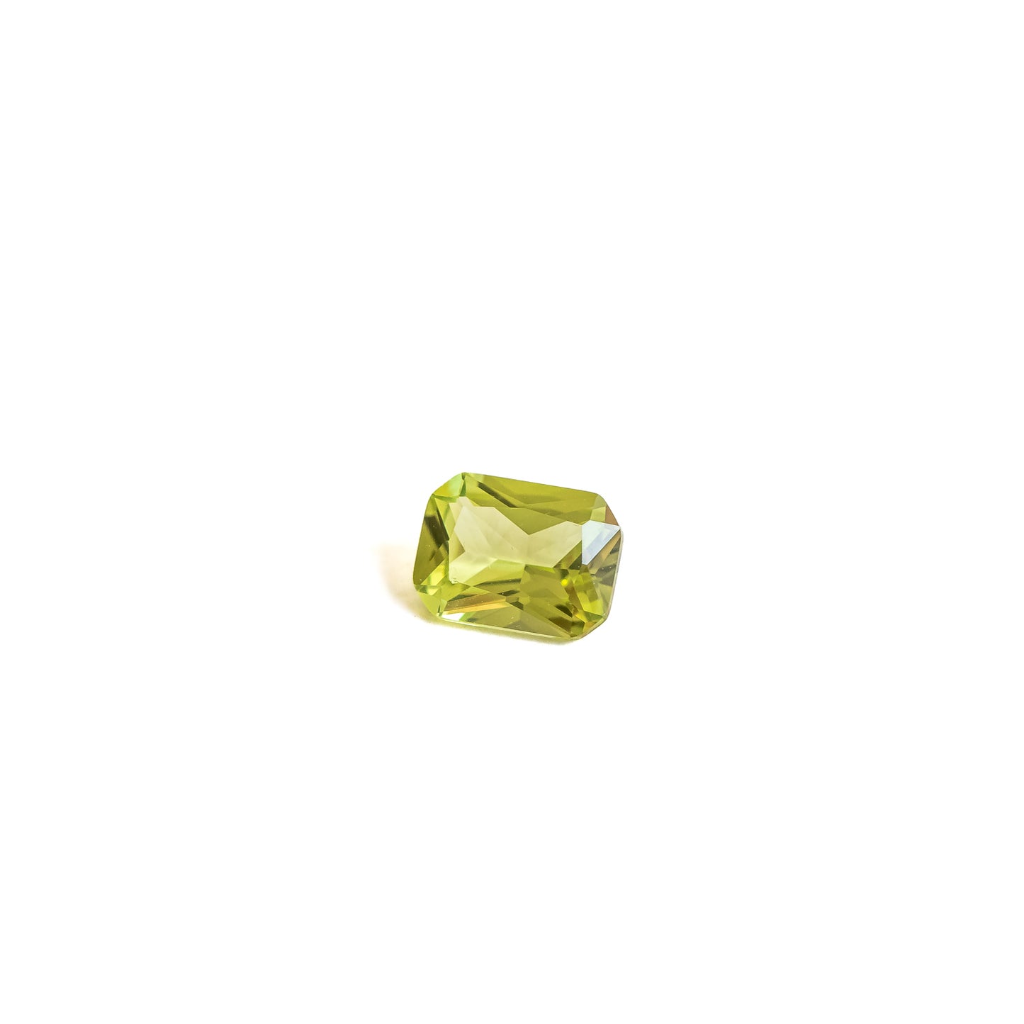 Nanosital #14/2 Peridot Octagon 12*10 mm, 8*6 mm