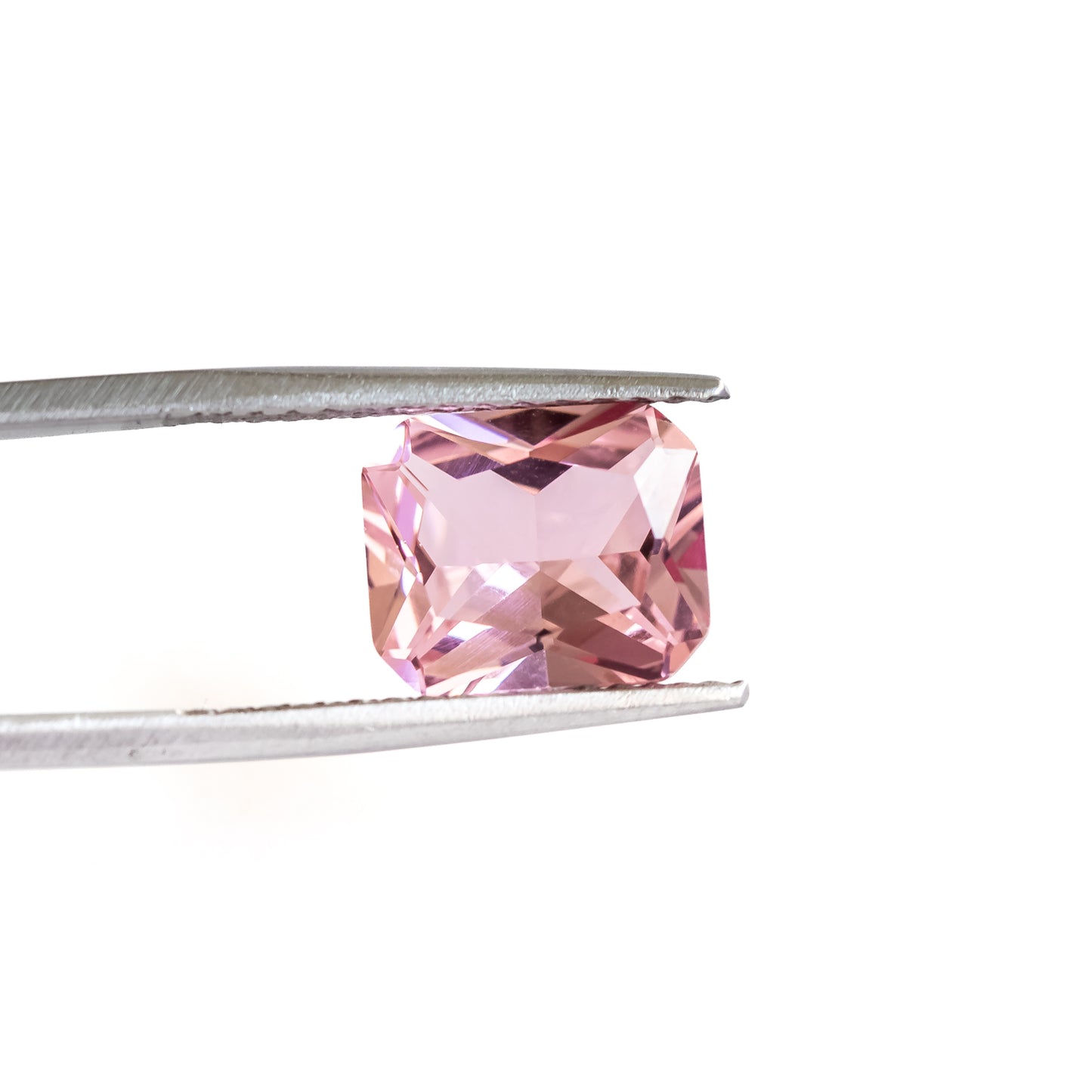 Nanosital #28 Morganite Pink Light Octagon 12*10 mm, 8*6 mm