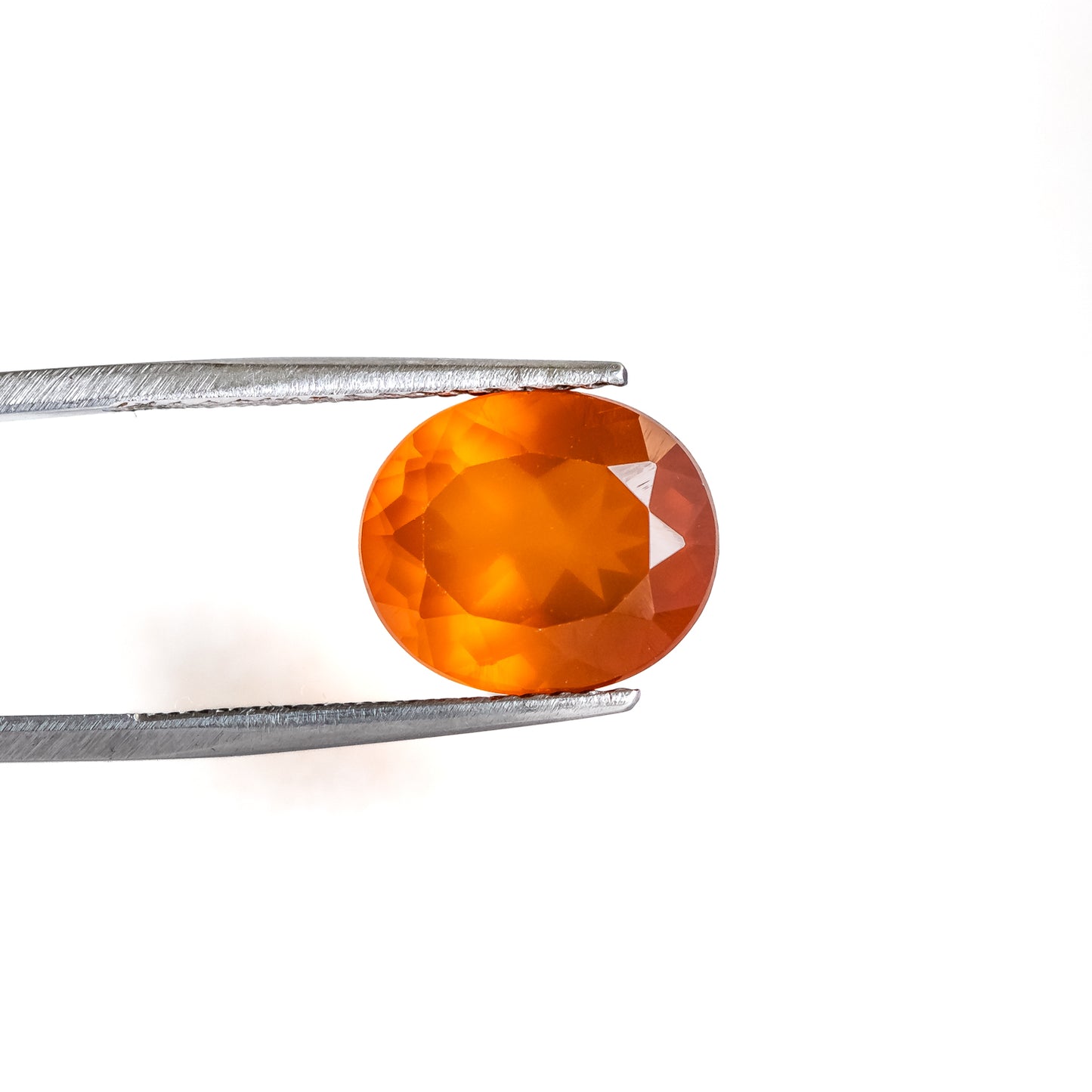 Nanosital #007/2 Fire Opal Oval 14*12 mm, 10*8 mm