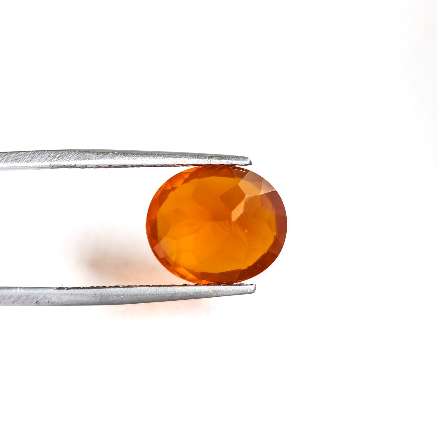 Nanosital #007/2 Fire Opal Oval 14*12 mm, 10*8 mm
