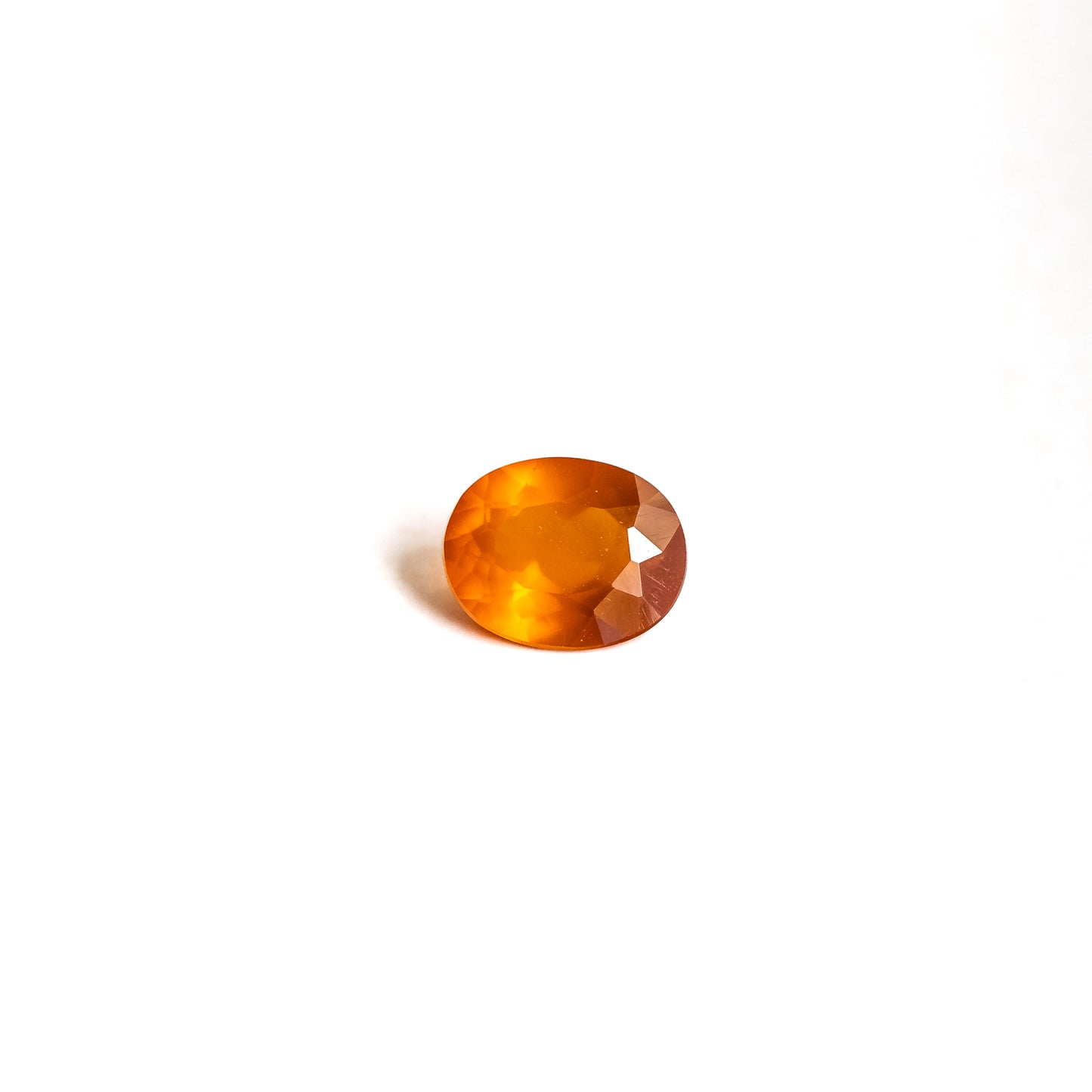 Nanosital #007/2 Fire Opal Oval 14*12 mm, 10*8 mm